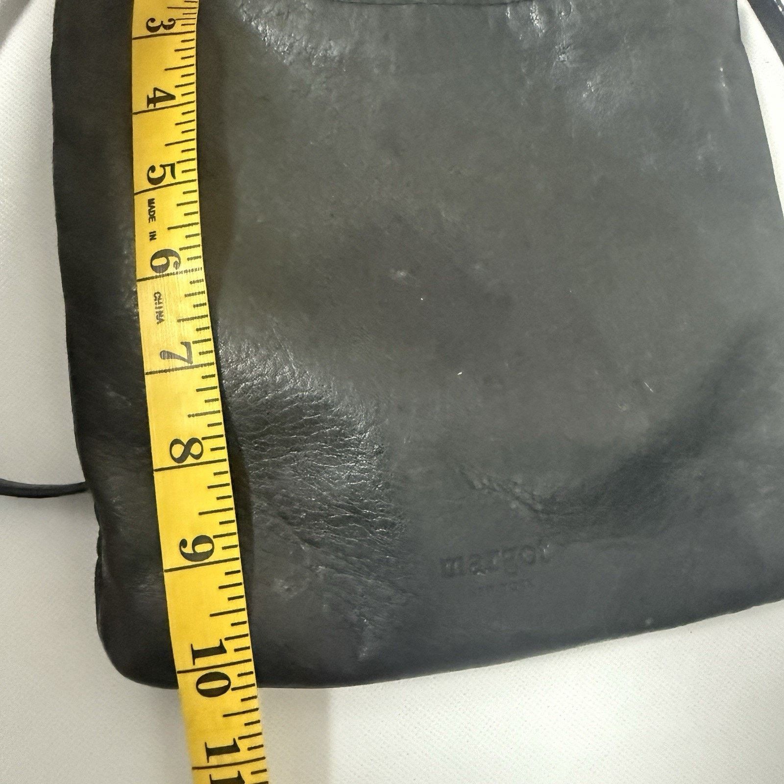 Other Margot Ny Split Pocket Soft Leather Crossbody Purse Classic Size ONE SIZE - 6 Thumbnail