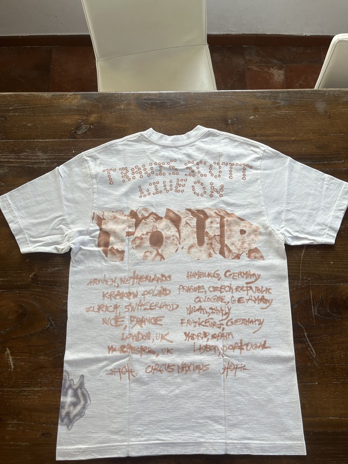 Travis Scott Travis Scott circus maximus tour tshirt Size US M / EU 48-50 / 2 - 2 Thumbnail