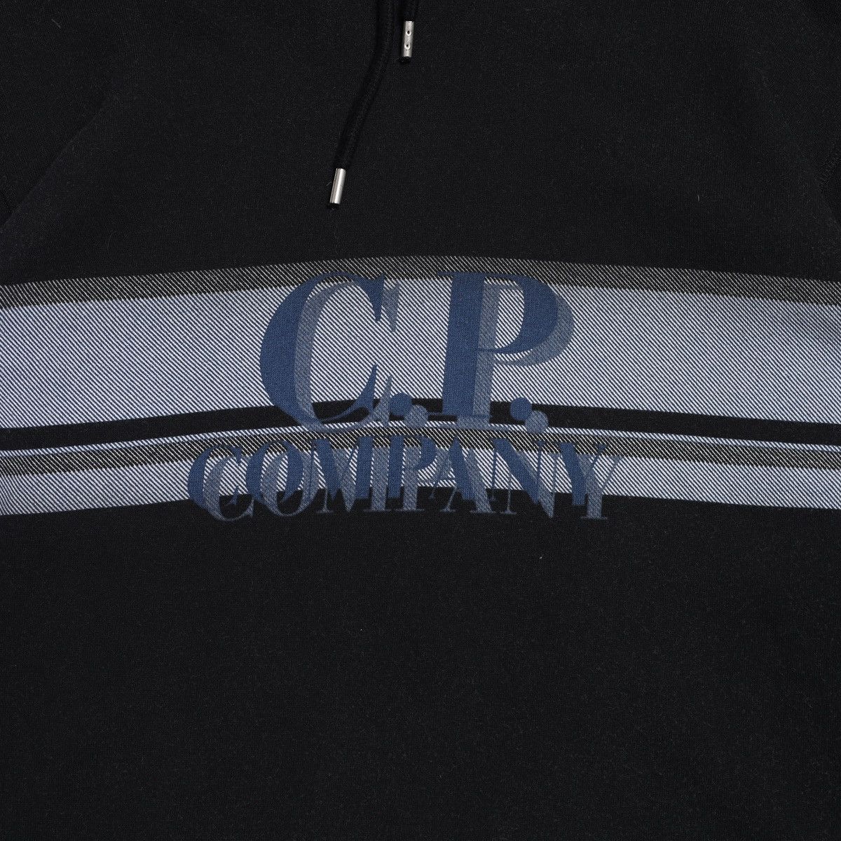 C.P. Company Cp Company Stripped Hoodie Center Logo Size US L / EU 52-54 / 3 - 9 Thumbnail