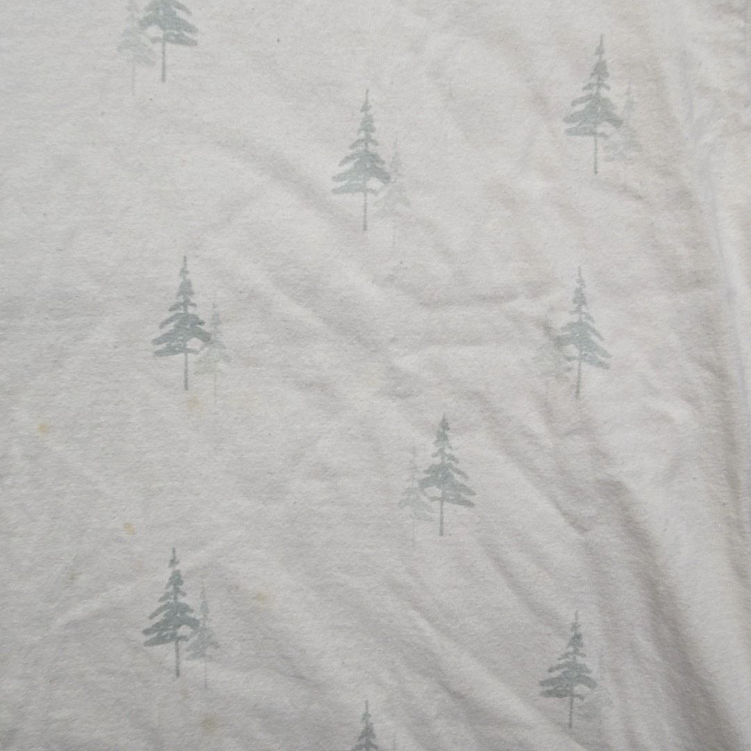 Artisan Outfitters Vintage Artisans Winter Themed L Cream AOP Tree Print Shirt Size US L / EU 52-54 / 3 - 3 Thumbnail