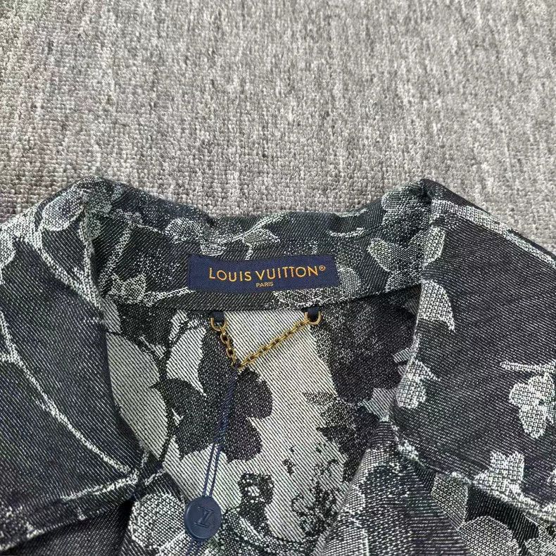 Louis Vuitton LOUIS VUITTON Plant printed short-sleeved shirt 2501-Nextar Size US XS / EU 42 / 0 - 3 Thumbnail