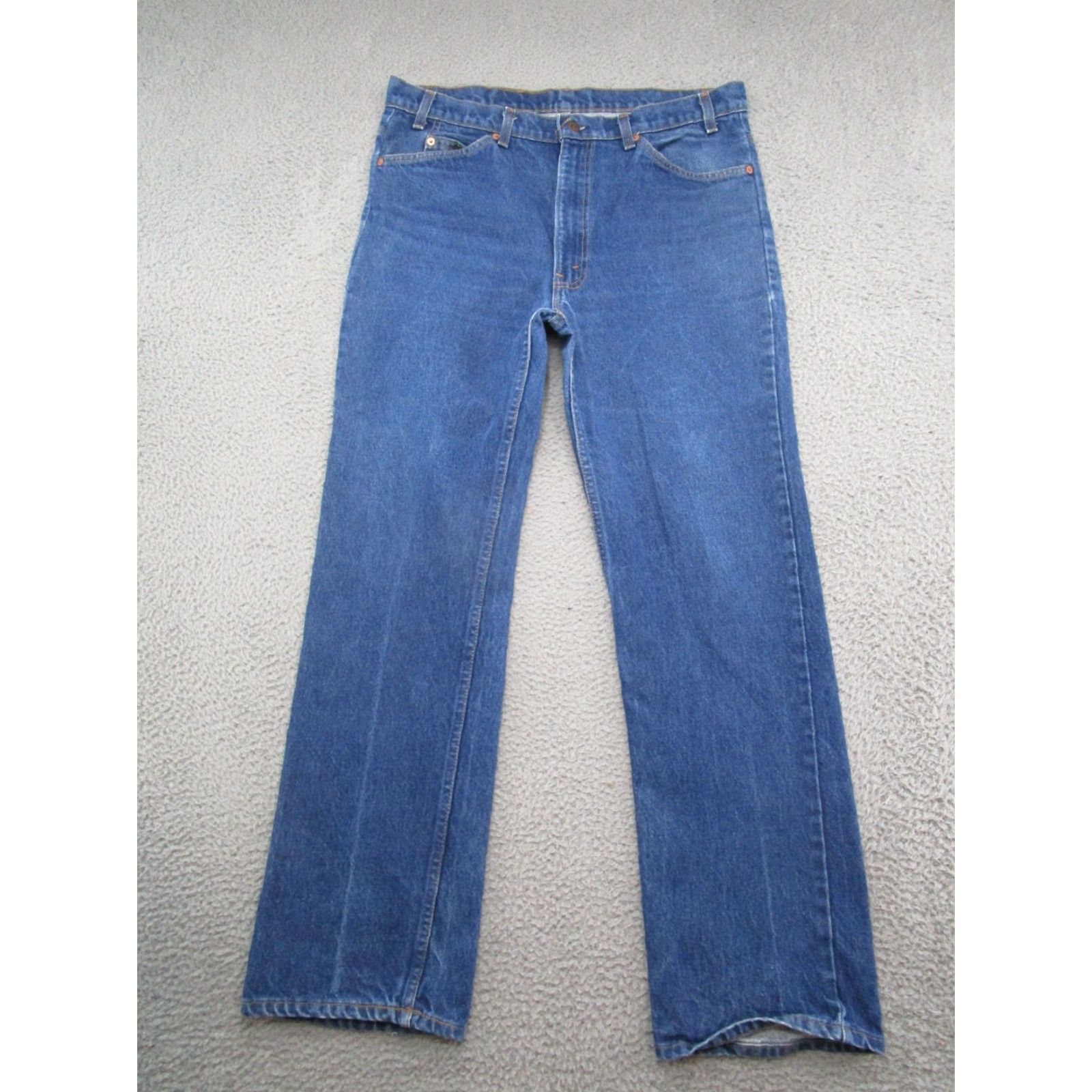 Levi's VINTAGE LEVI'S Orange Tab 517 Jeans Men's 38x32 Blue Denim USA Made Size US 38 / EU 54 - 6 Thumbnail