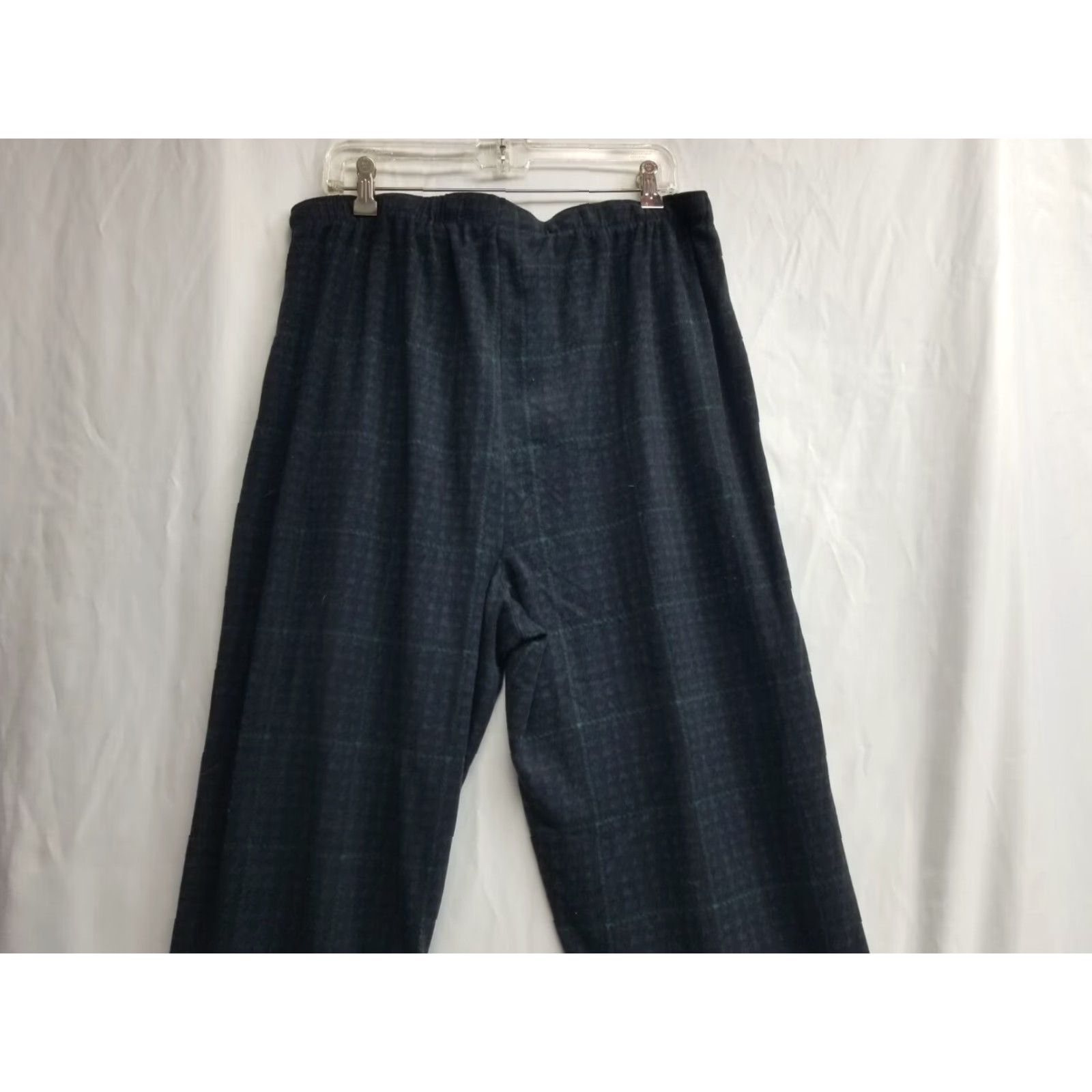 Perry Ellis Perry Ellis Men's Pajamas Lounge BluePlaid Pants Sleepwear Size XL Size US 36 / EU 52 - 3 Thumbnail