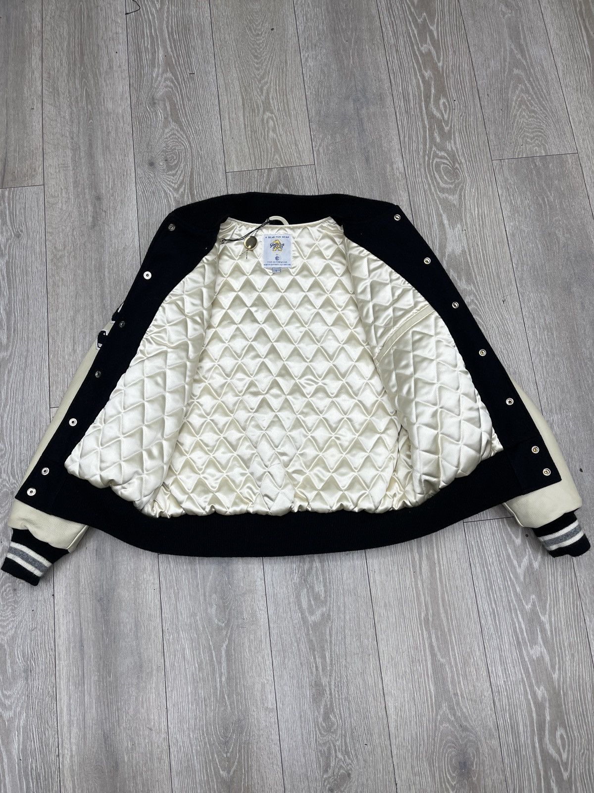 Eric Emanuel Eric Emanuel EE Varsity Jacket Black White Size US L / EU 52-54 / 3 - 6 Thumbnail