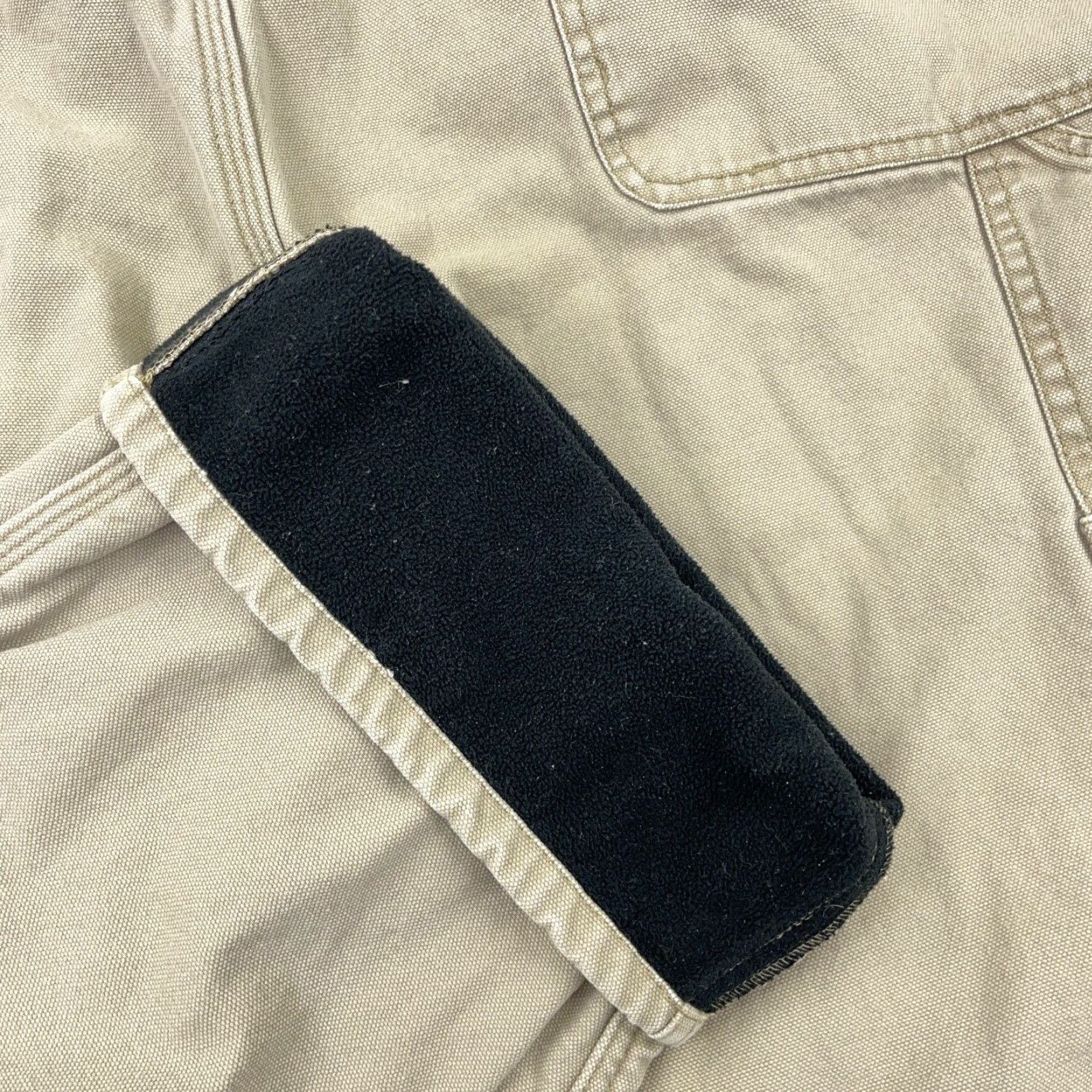 Vintage Wolverine Pants Men 44x30 Tan Carpenter Duck Canvas Quilt Lined Stains Vintage Size US 44 / EU 60 - 6 Thumbnail