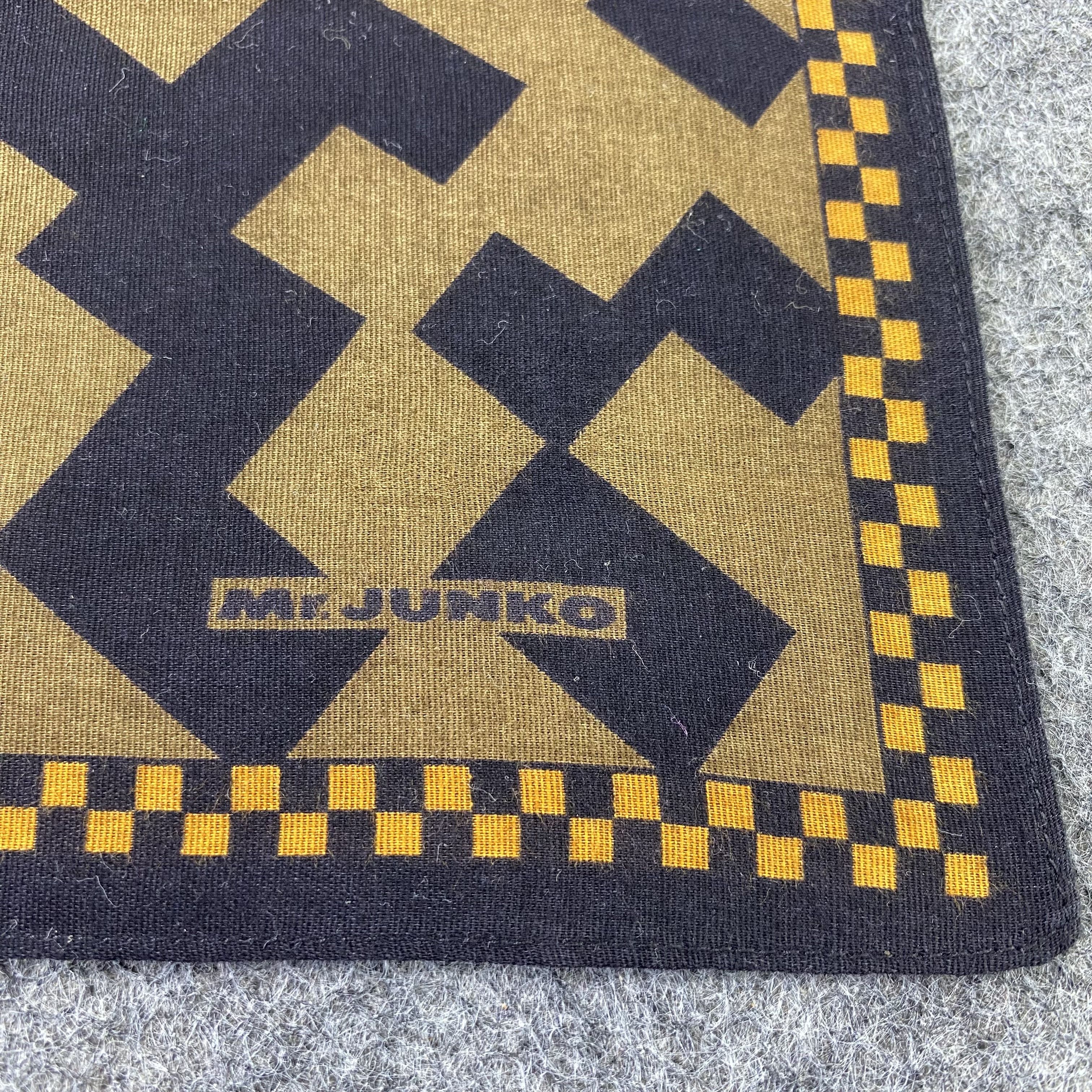 Japanese Brand × Mr. Junko × Vintage Mr. Junko Handkerchief / Bandana / Neckerchief -B923 Size ONE SIZE - 5 Thumbnail