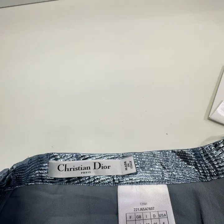 Dior Dior Casual Chic Solid Color Skirt 0079-2507 Size 37" - 4 Thumbnail