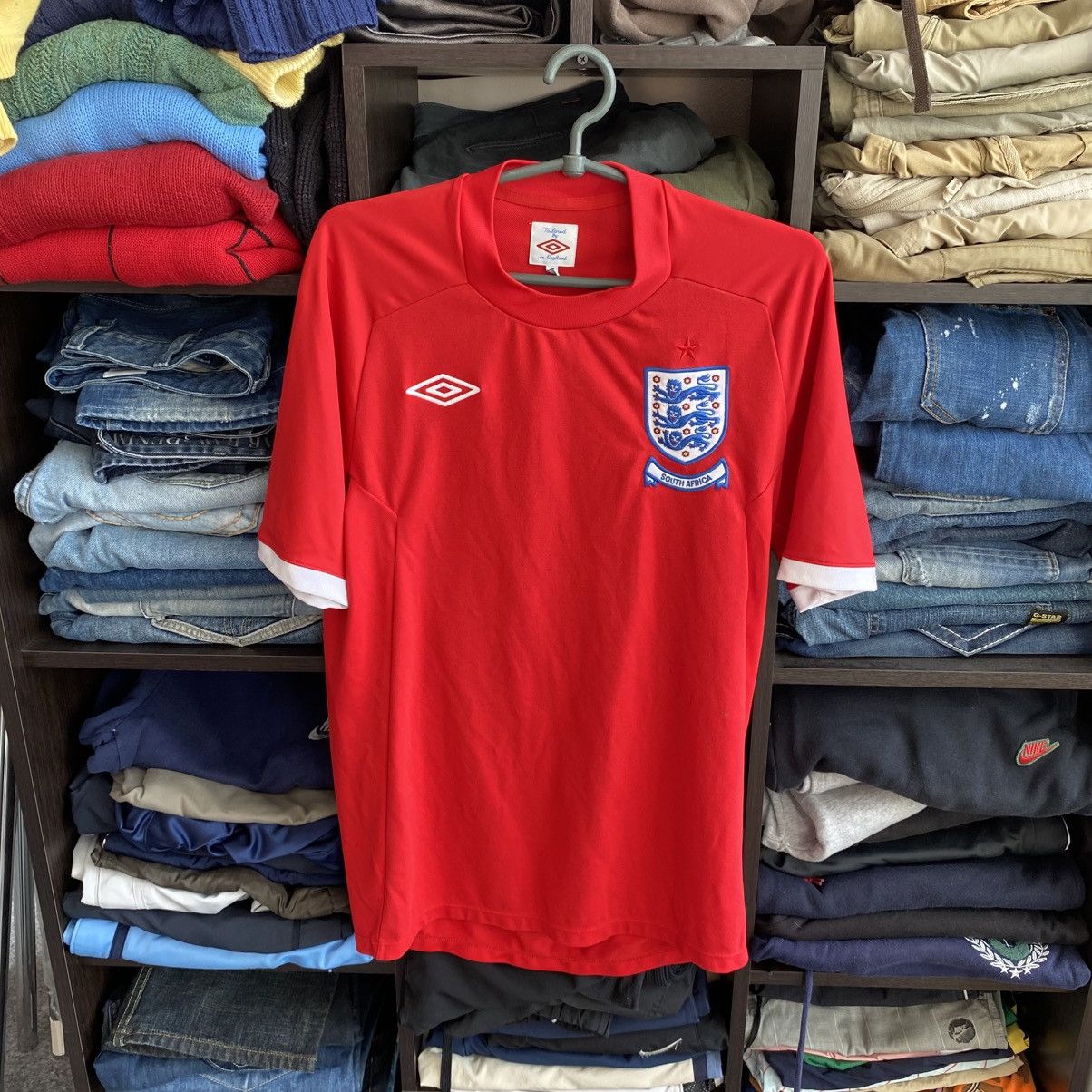 Umbro Vintage Umbro England National Soccer training jersey Size US S / EU 44-46 / 1 - 1 Thumbnail