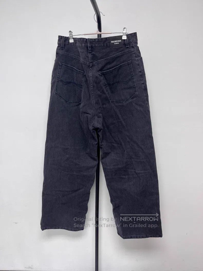 Balenciaga Balenciaga Solid Color Mid-Waist Fitted Zipper Straight Le Size US 32 / EU 48 - 2 Thumbnail