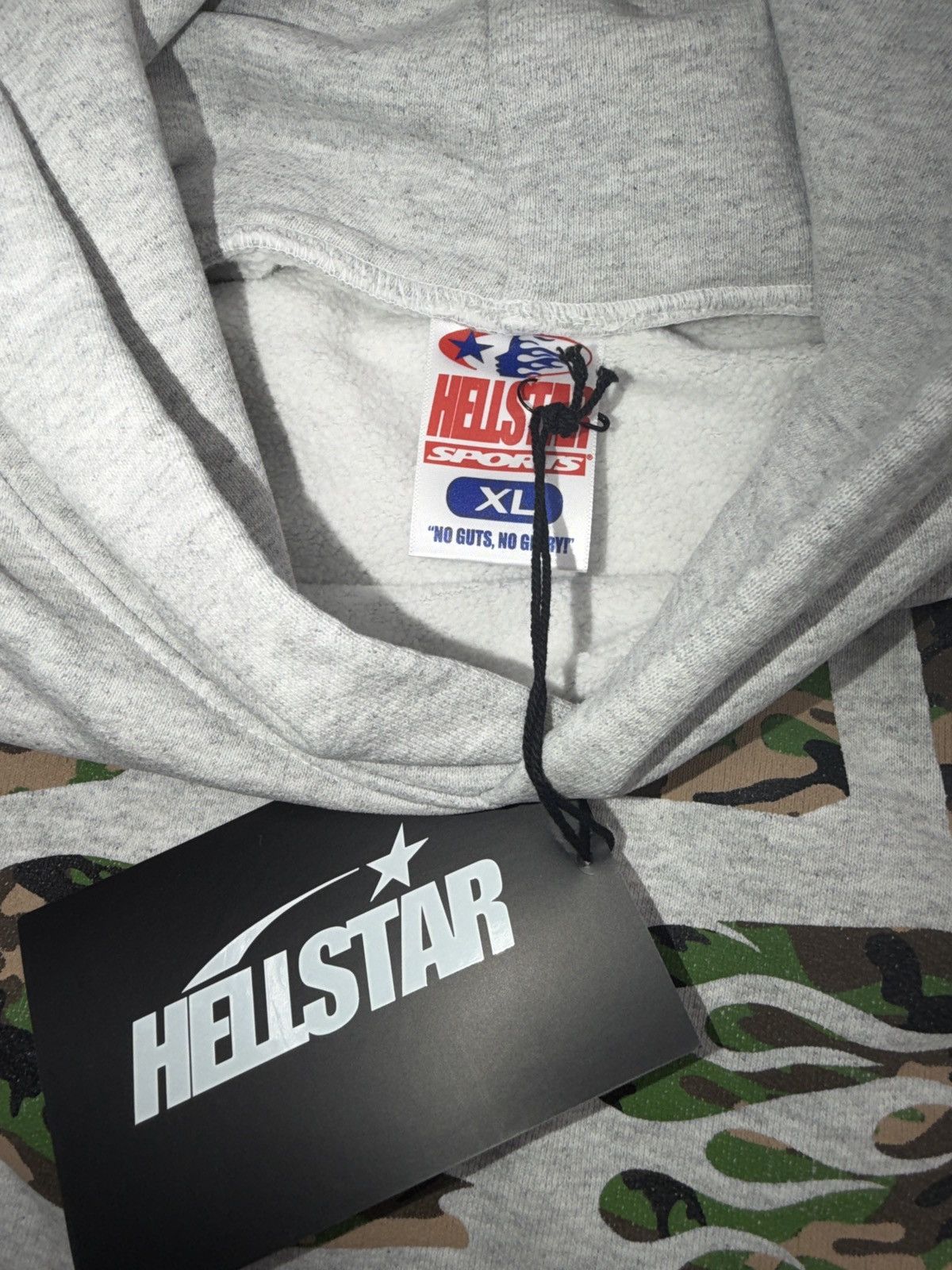 HELLSTAR Hellstar No Guts No Glory Hoodie Size US XL / EU 56 / 4 - 5 Thumbnail