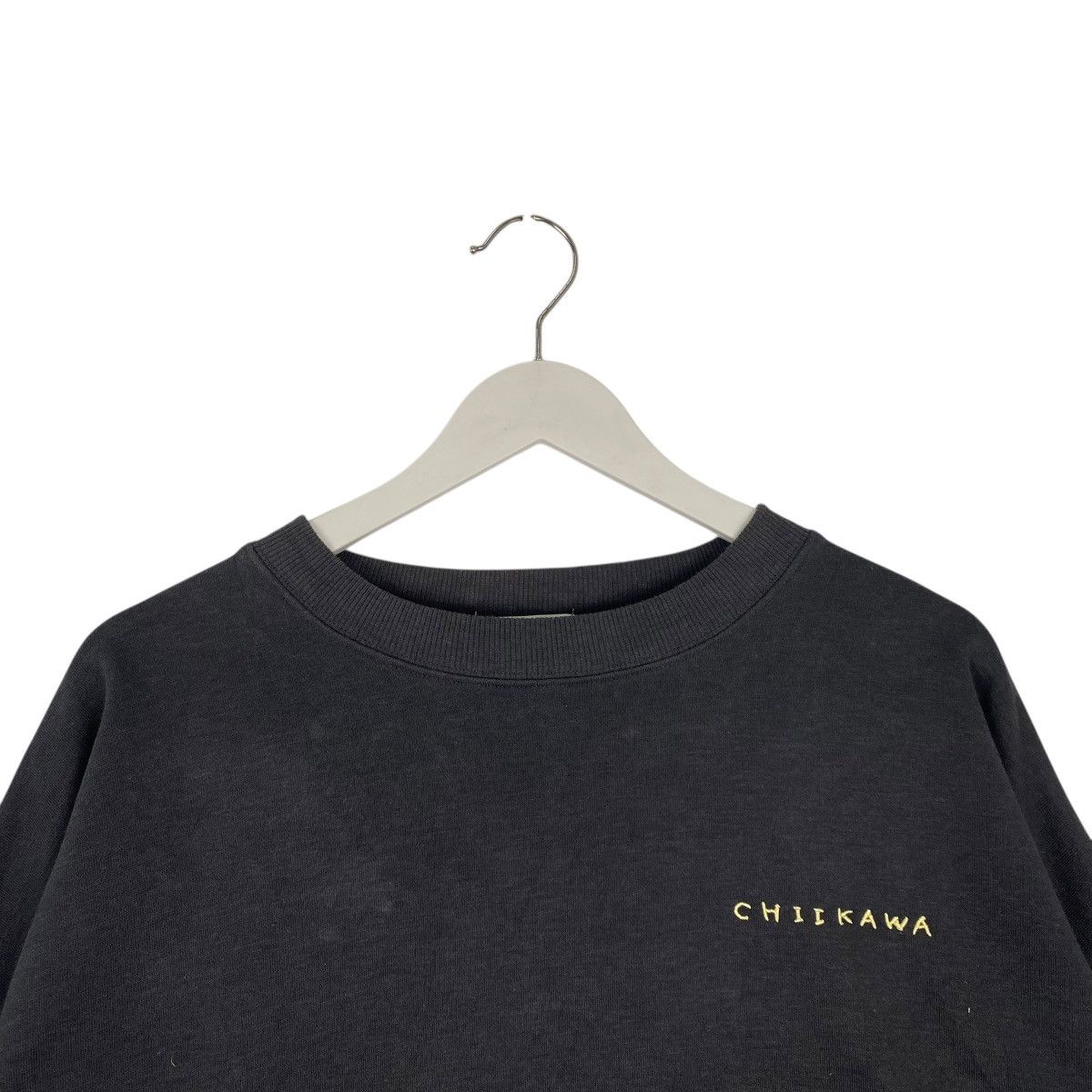 Other Vintage Necobuchi San Printed Crewneck Sweatshirt Black Size US L / EU 52-54 / 3 - 4 Thumbnail