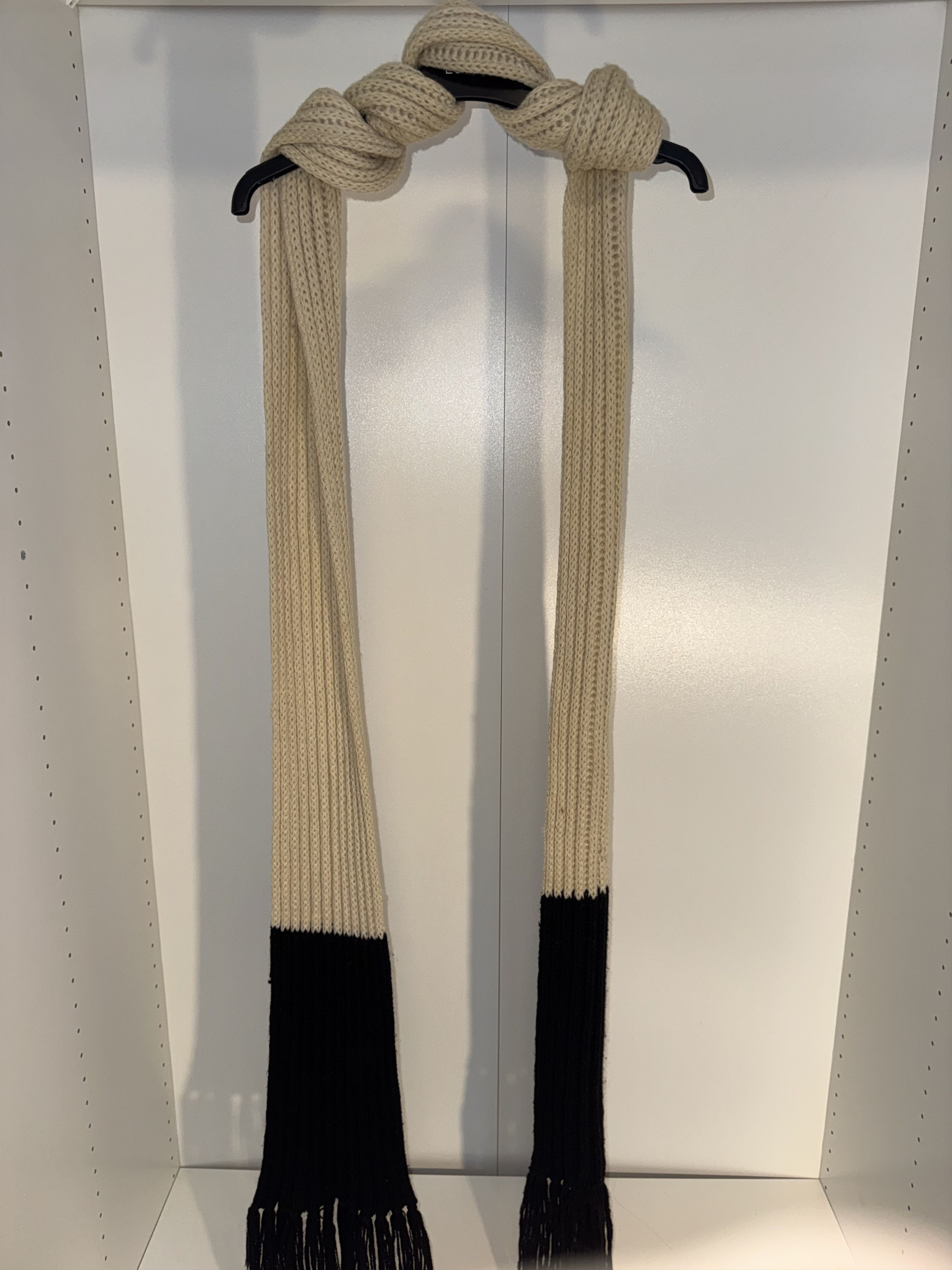 Dior Dior Homme SS05 Hedi Slimane Fringe Scarf | Grailed
