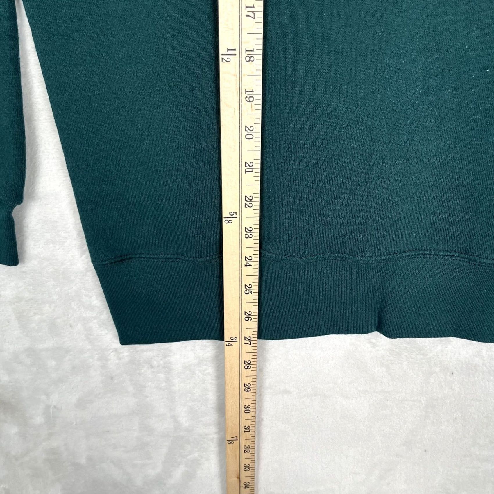 ESPIRIT Vintage Pro Spirit Sweatshirt Green Fleece Crew Neck Mens Large Size US L / EU 52-54 / 3 - 2 Thumbnail