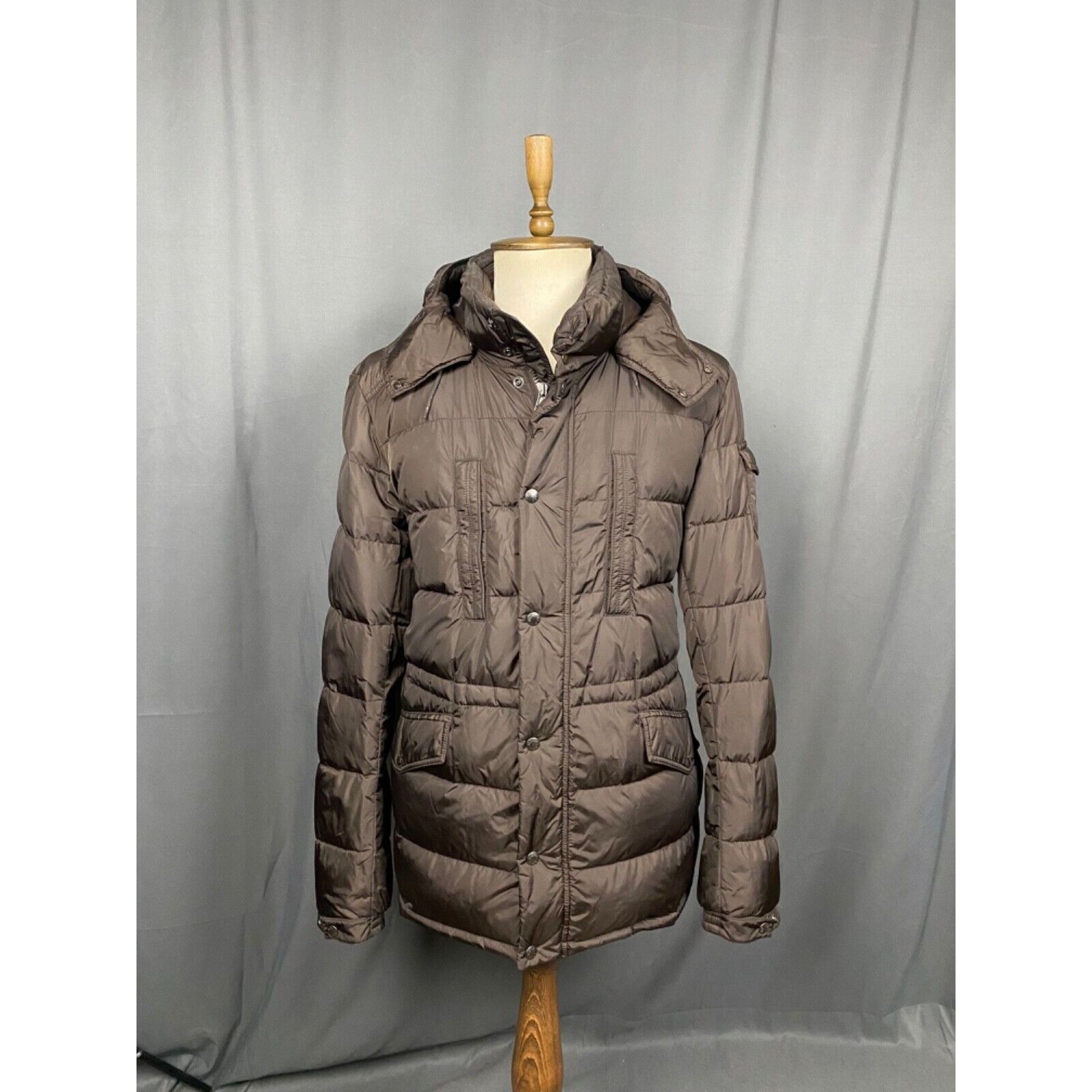 Moncler MINT! Moncler Herbert Giubbotto Men's Brown Down Insulated P Size US XXL / EU 58 / 5 - 1 Thumbnail