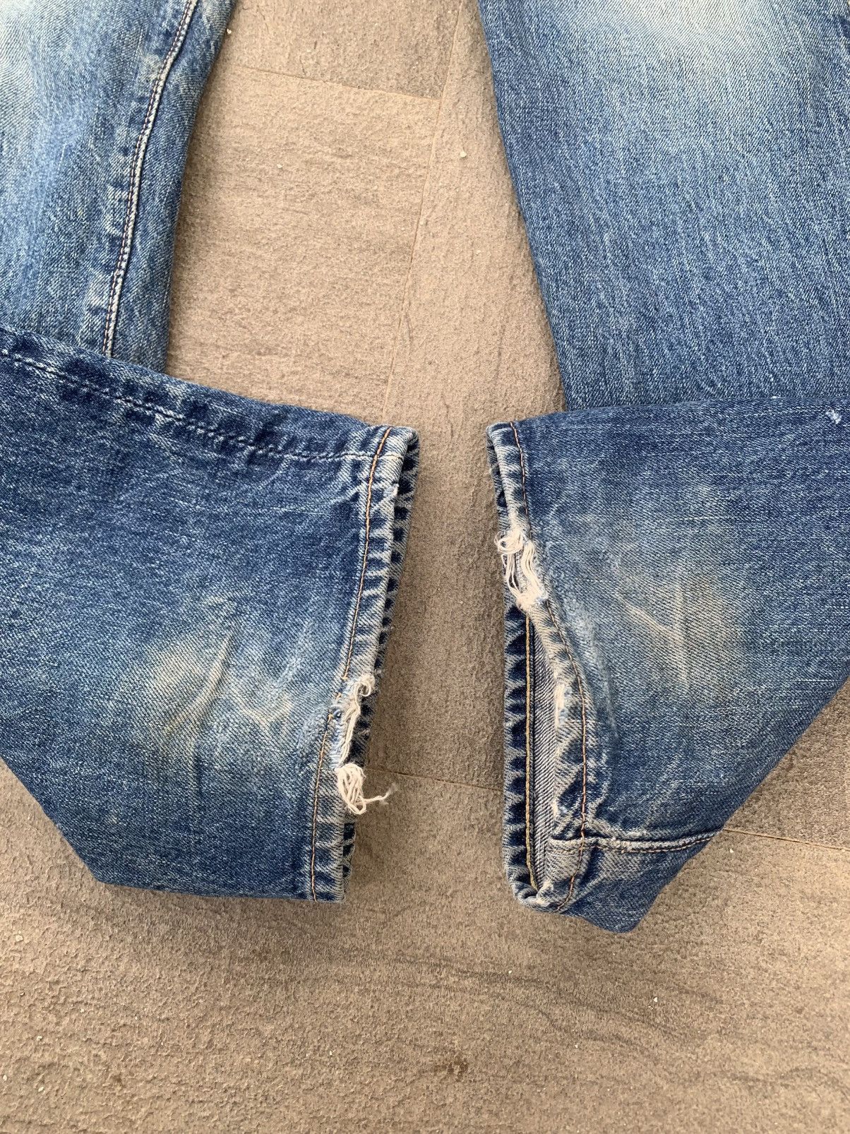 Evisu × Vintage Vintage Evisu Siotani Brothers Selvedge Jeans Size US 30 / EU 46 - 4 Thumbnail