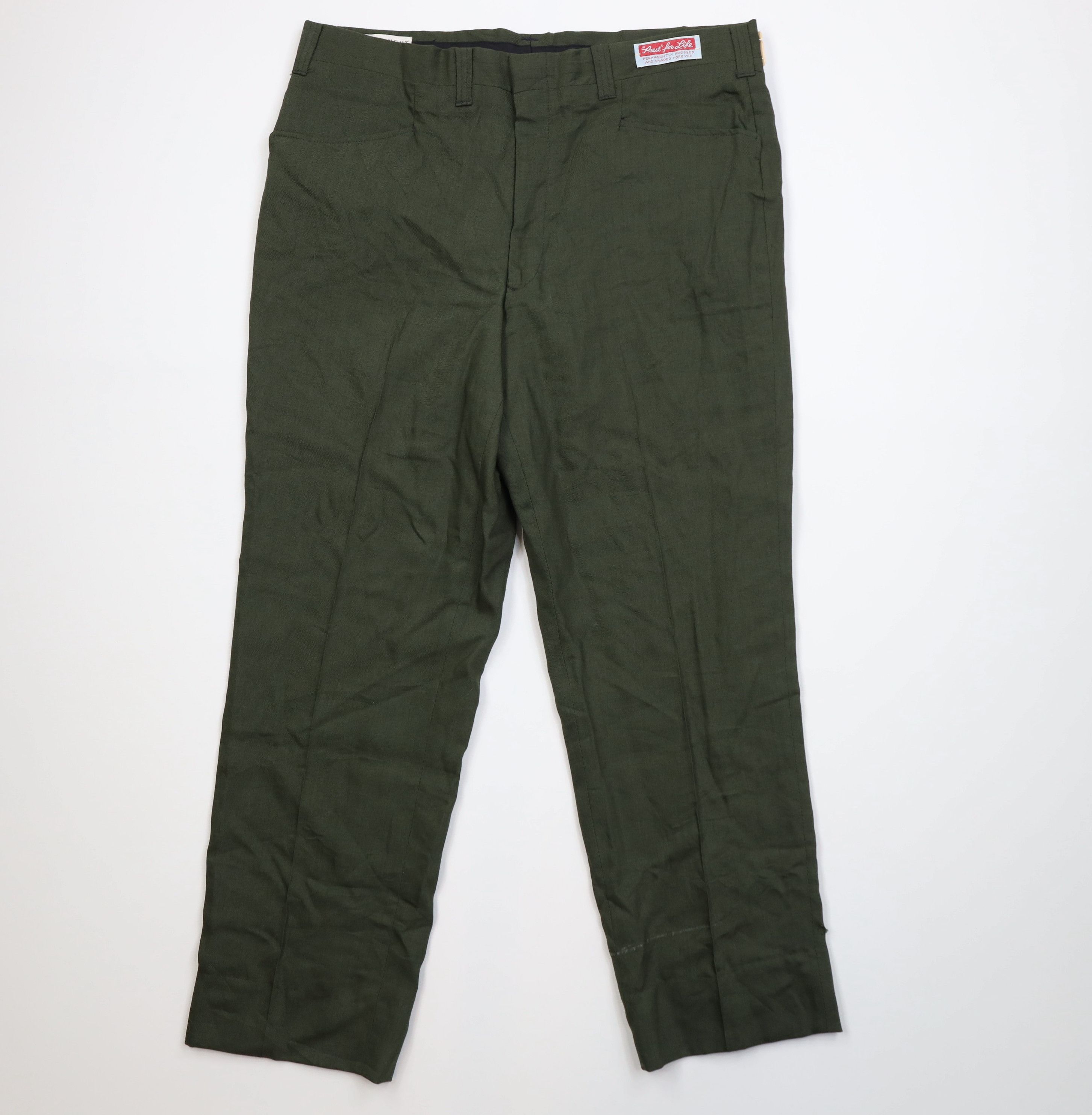 Vintage Deadstock Vintage 50s Streetwear Gabardine Chino Pants USA Size US 36 / EU 52 - 1 Thumbnail