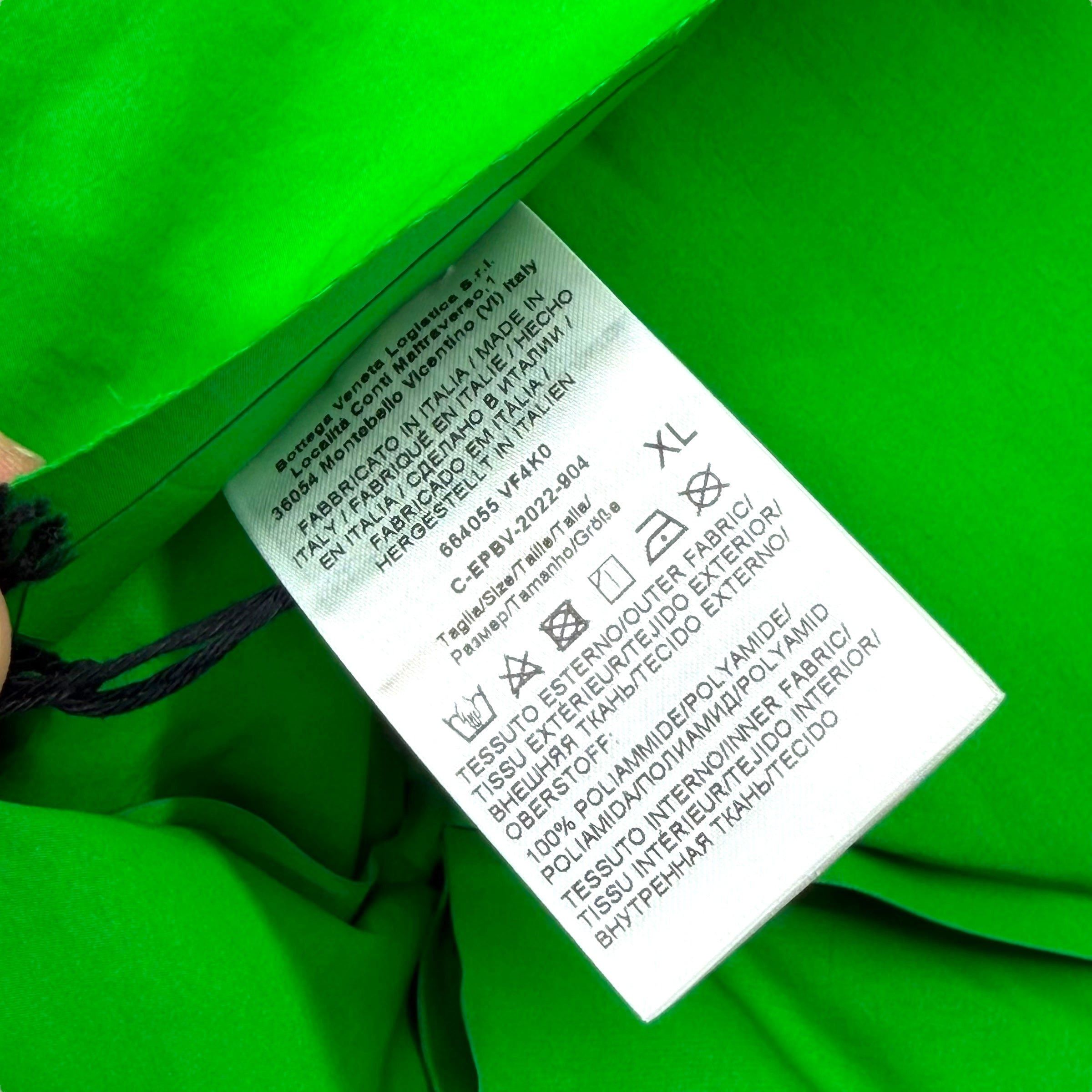 Bottega Veneta Bottega Veneta Nylon Intrecciato Weave Green Puffer Vest XL Size US XL / EU 56 / 4 - 7 Thumbnail