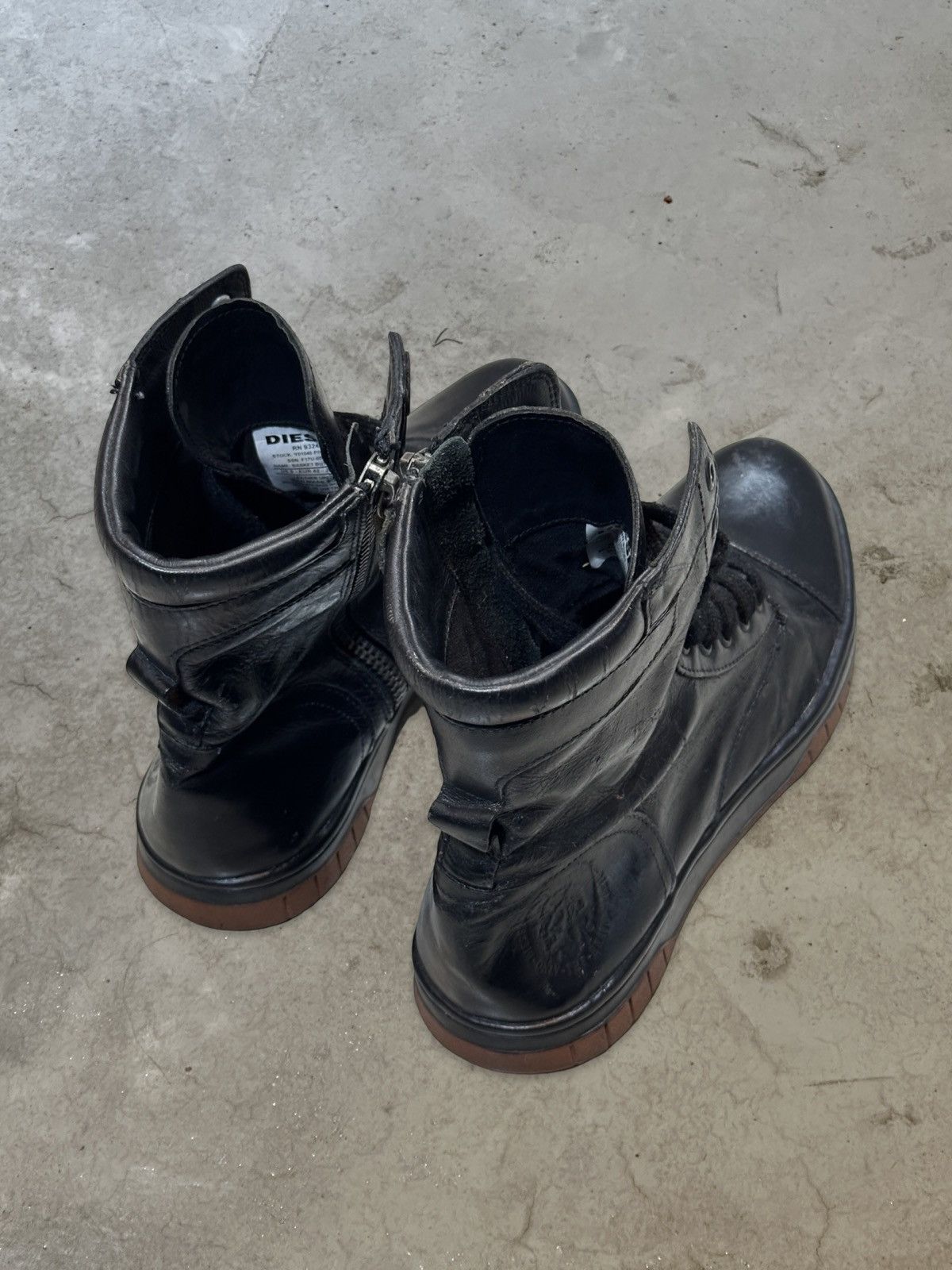 Diesel (FW17) BASKET BUTCH ZIPPY BOOTS Size US 9 / EU 42 - 9 Thumbnail