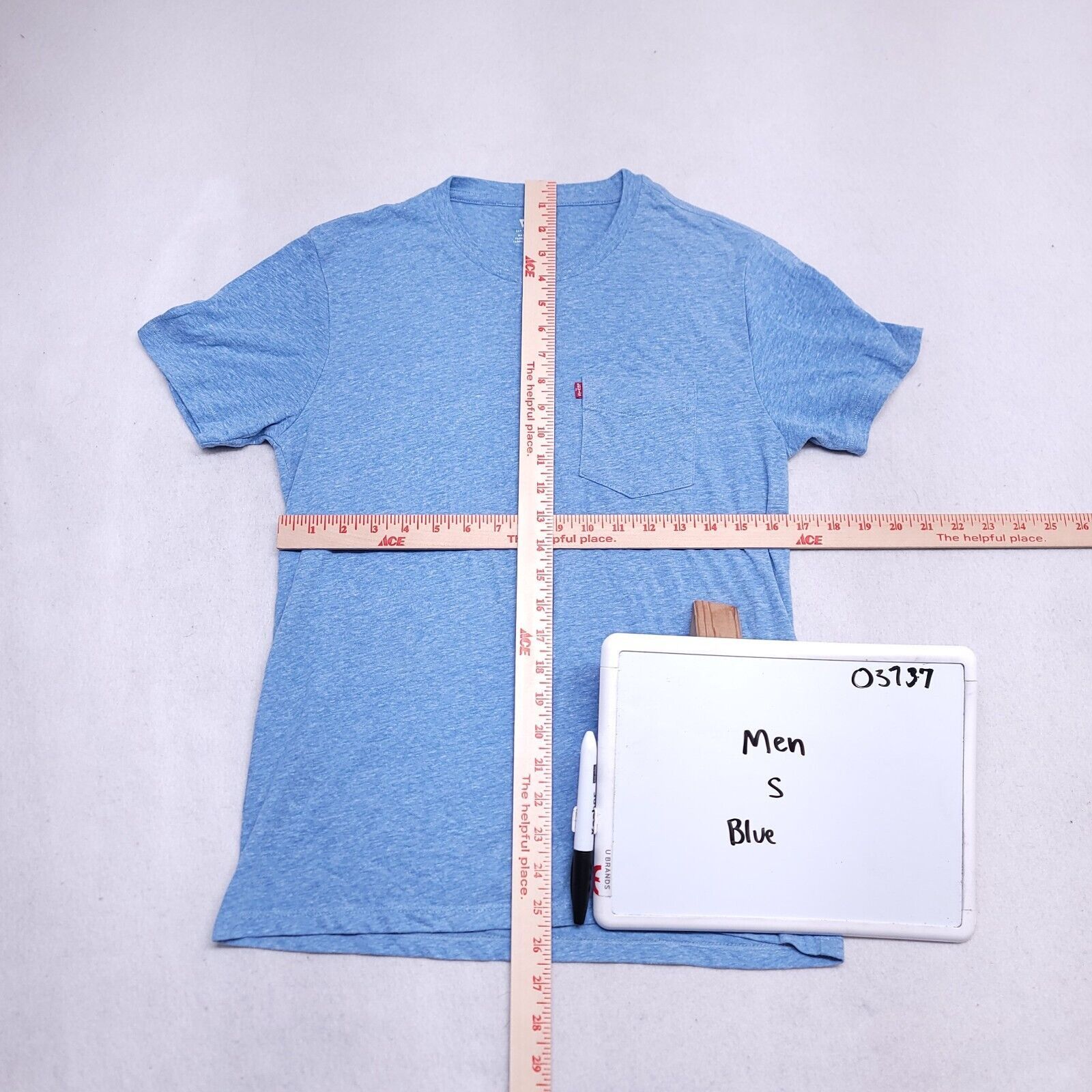 Levi's Levis Pullover Casual Shirt Mens Size Small S Blue Size US S / EU 44-46 / 1 - 6 Thumbnail