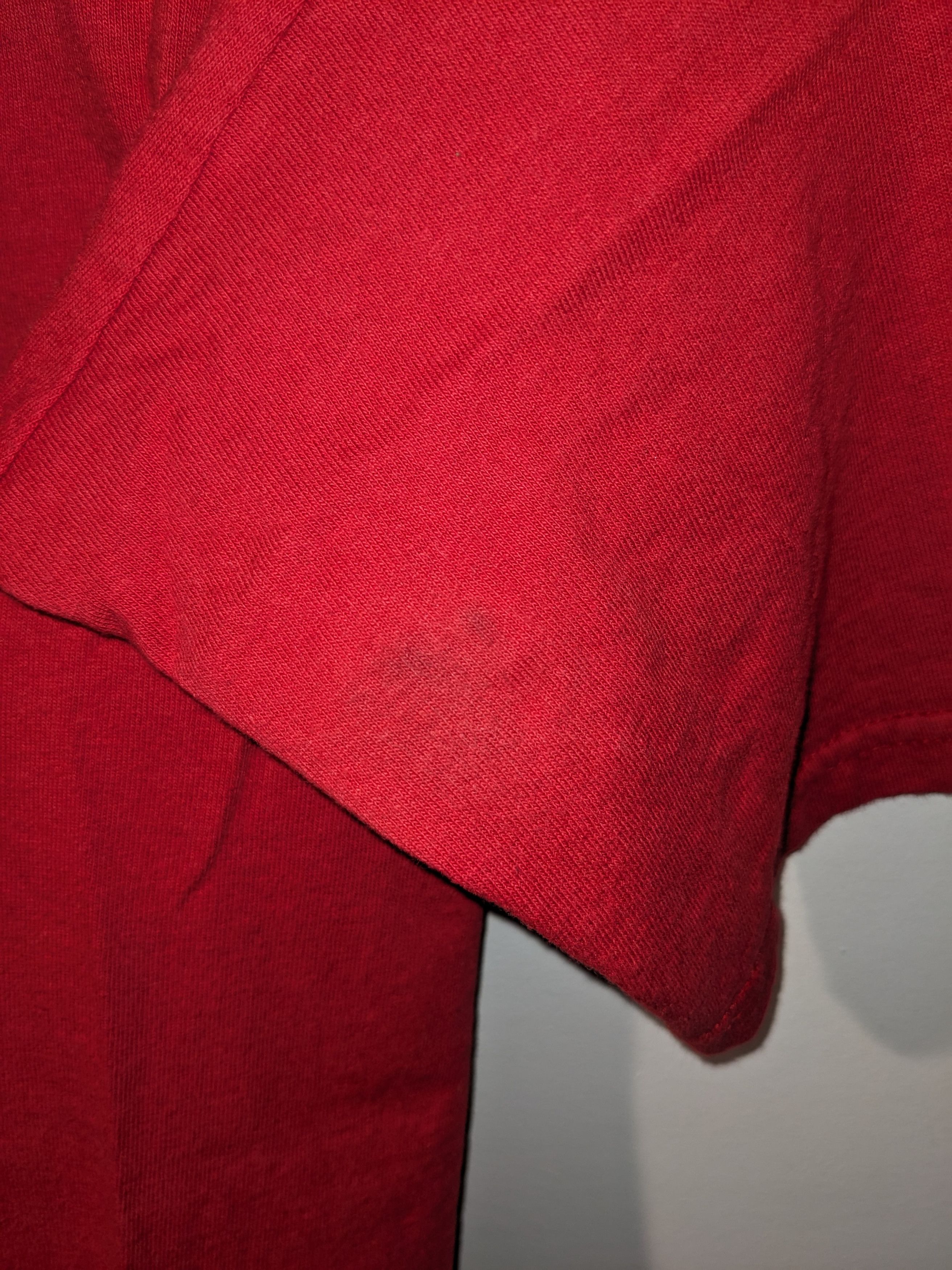Jordan Brand × Nike × Vintage Vintage Y2K Nike Air Jordan 2 Shoe Red Medium T-Shirt Size US M / EU 48-50 / 2 - 6 Thumbnail