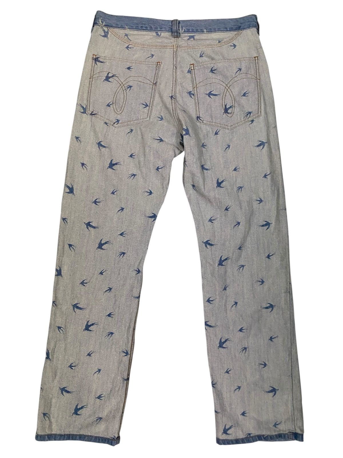 Tsumori Chisato Tsumori Chisato Inside-Out Jeans – Japanese Designer Archive Size US 32 / EU 48 - 2 Thumbnail