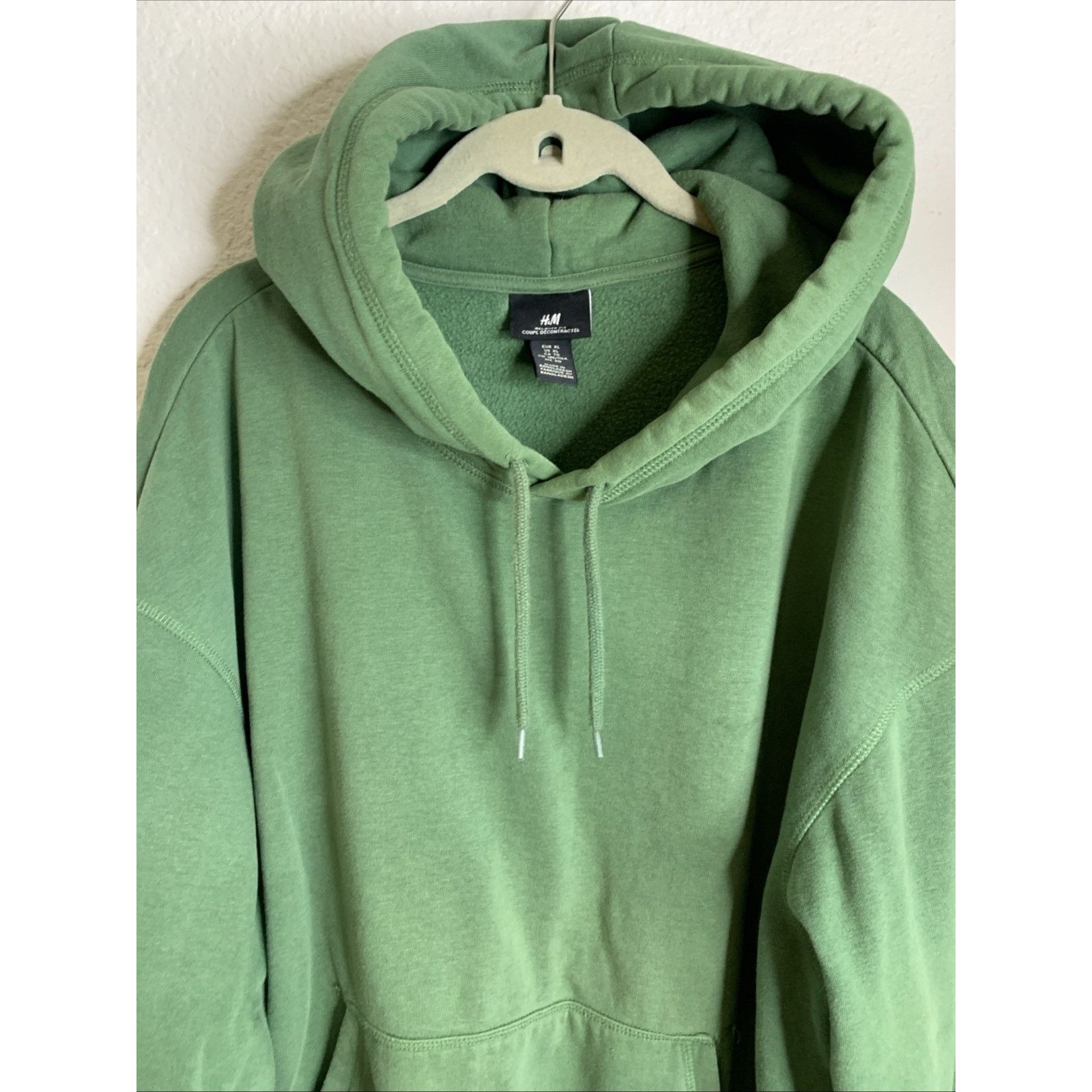 H&M H&M Men's Hoodie Relaxed Fit Sweatshirt Long Sleeves XL Size US XL / EU 56 / 4 - 2 Thumbnail