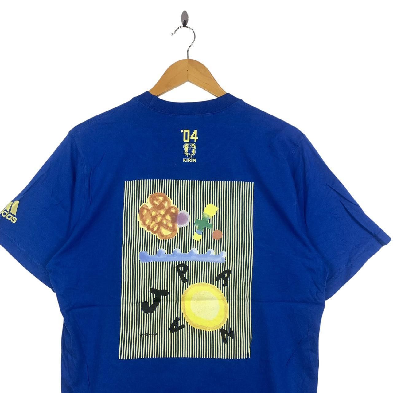 Vintage Vintage ADIDAS KIRIN GO JAPAN 2006 Football Jersey Tee Size US L / EU 52-54 / 3 - 7 Thumbnail