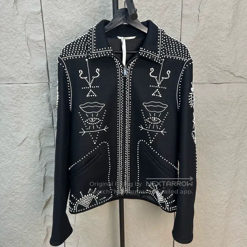 Valentino Valentino Heavy industry embroidered wool coat Size US S / EU 44-46 / 1 - 1 Thumbnail
