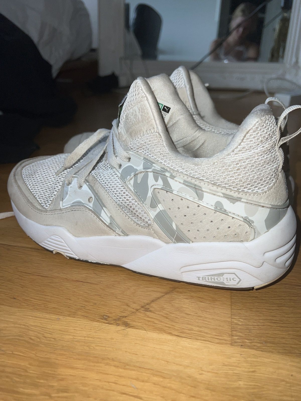 Bape × Puma Bape x Puma camo white trainers Size US 8.5 / EU 41-42 - 6 Thumbnail