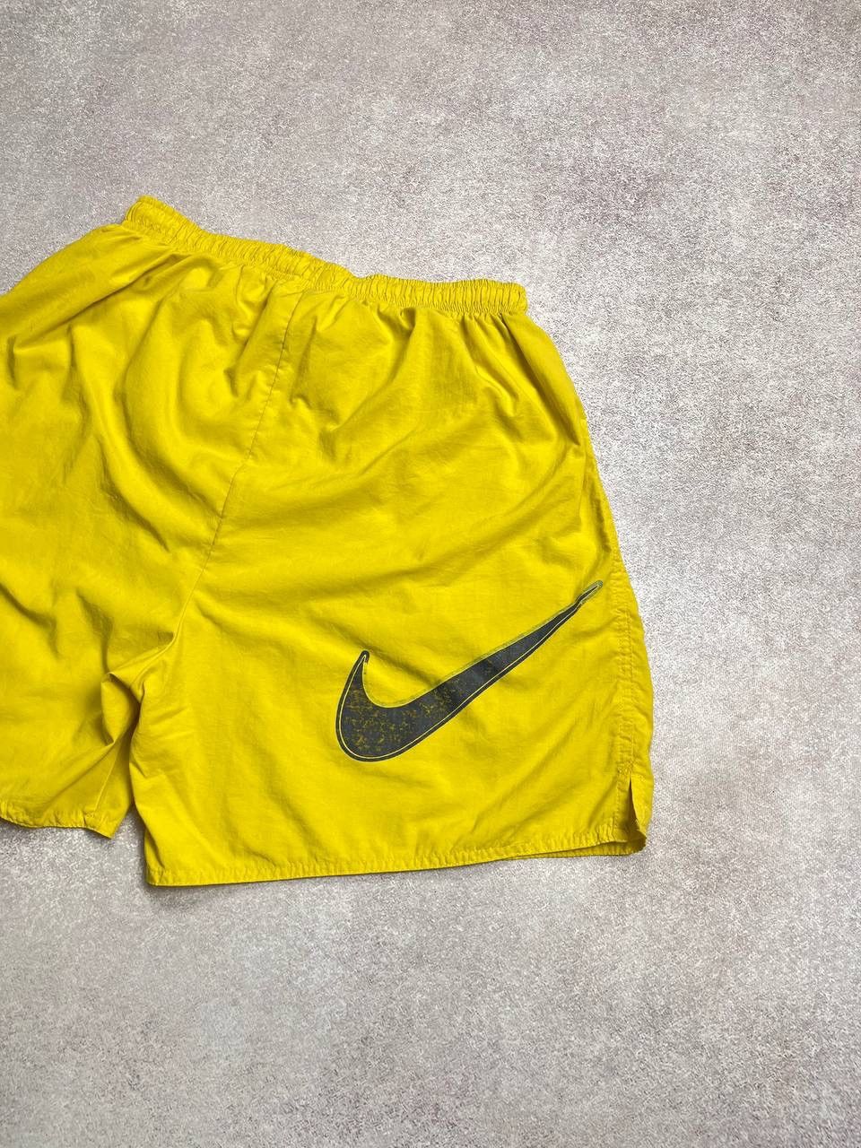 Other Vintage 90's Nike Big Swoosh Nylon Shorts Y2K M Size US 32 / EU 48 - 2 Thumbnail