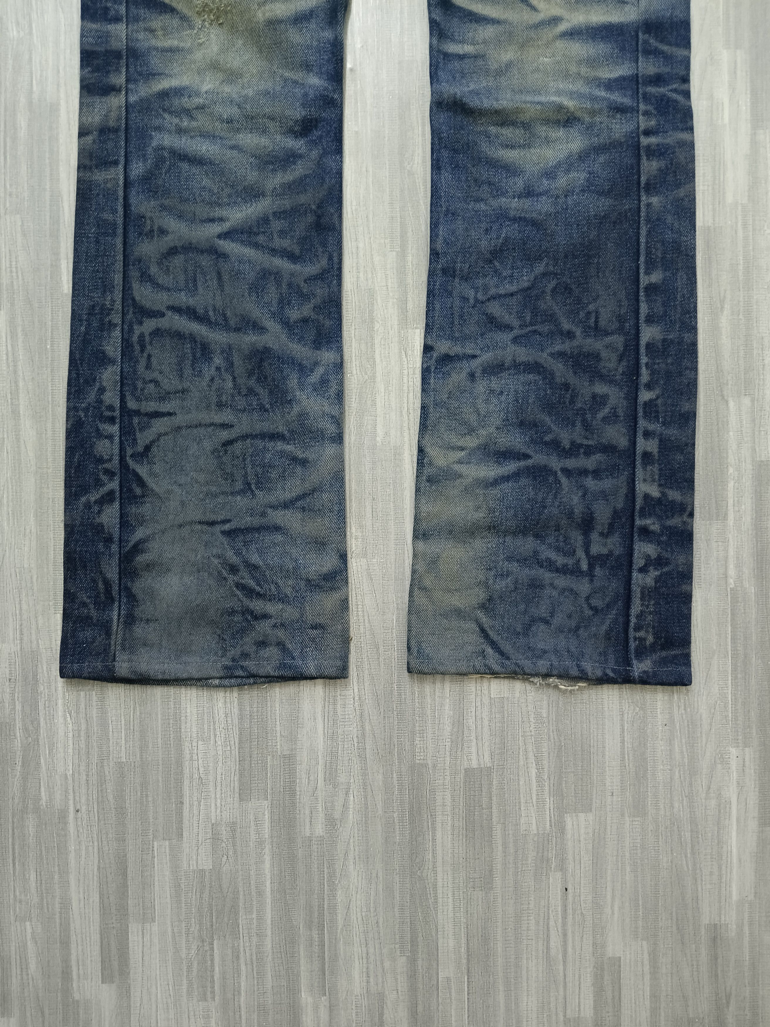 Japanese Brand FLARE SICK OLD ARMY DENIM PANT Size US 30 / EU 46 - 6 Thumbnail