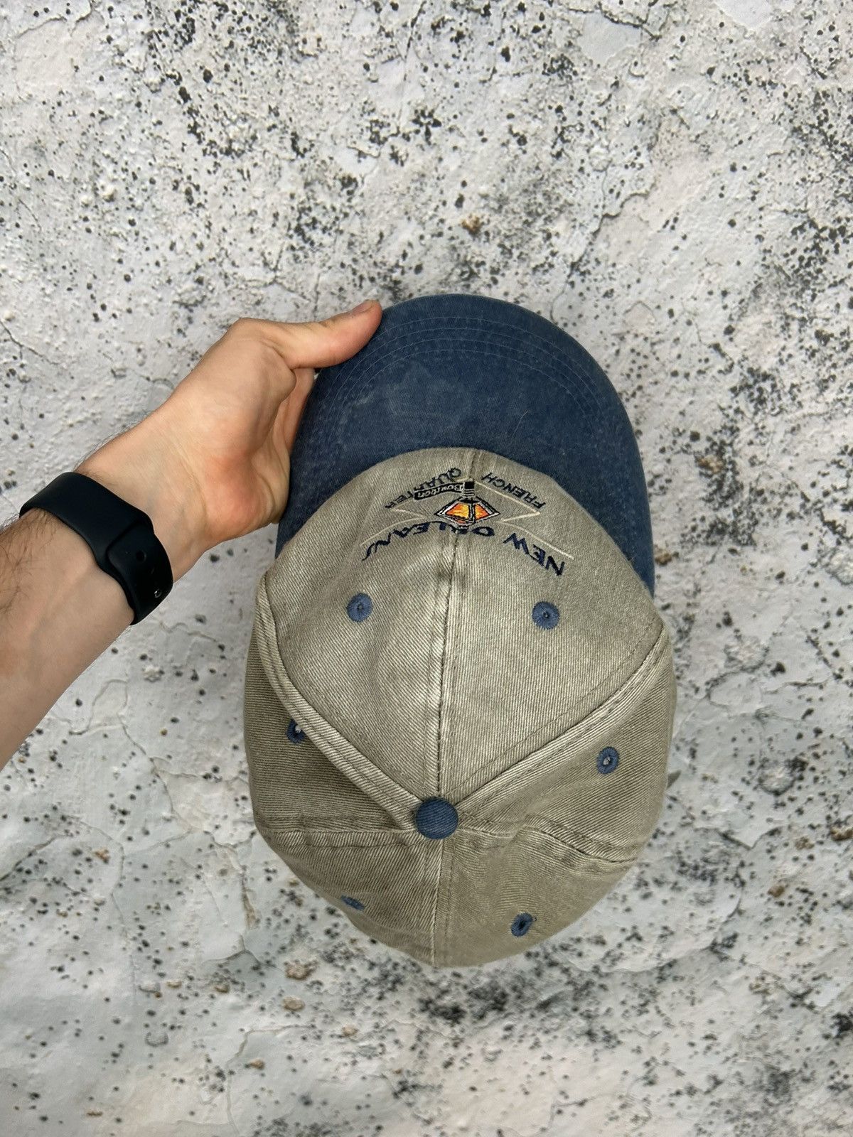 Vintage Vintage New Orleans 90s Cap Hat Streetwear Skate Size ONE SIZE - 3 Thumbnail