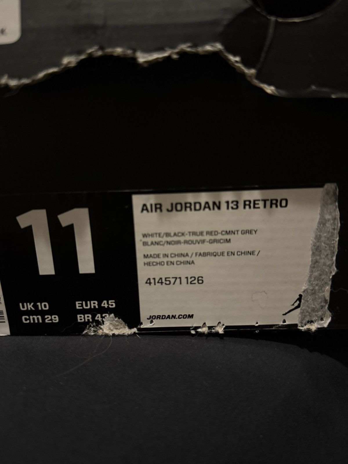 Jordan Brand Jordan 13 solar red custom Size US 11 / EU 44 - 8 Thumbnail