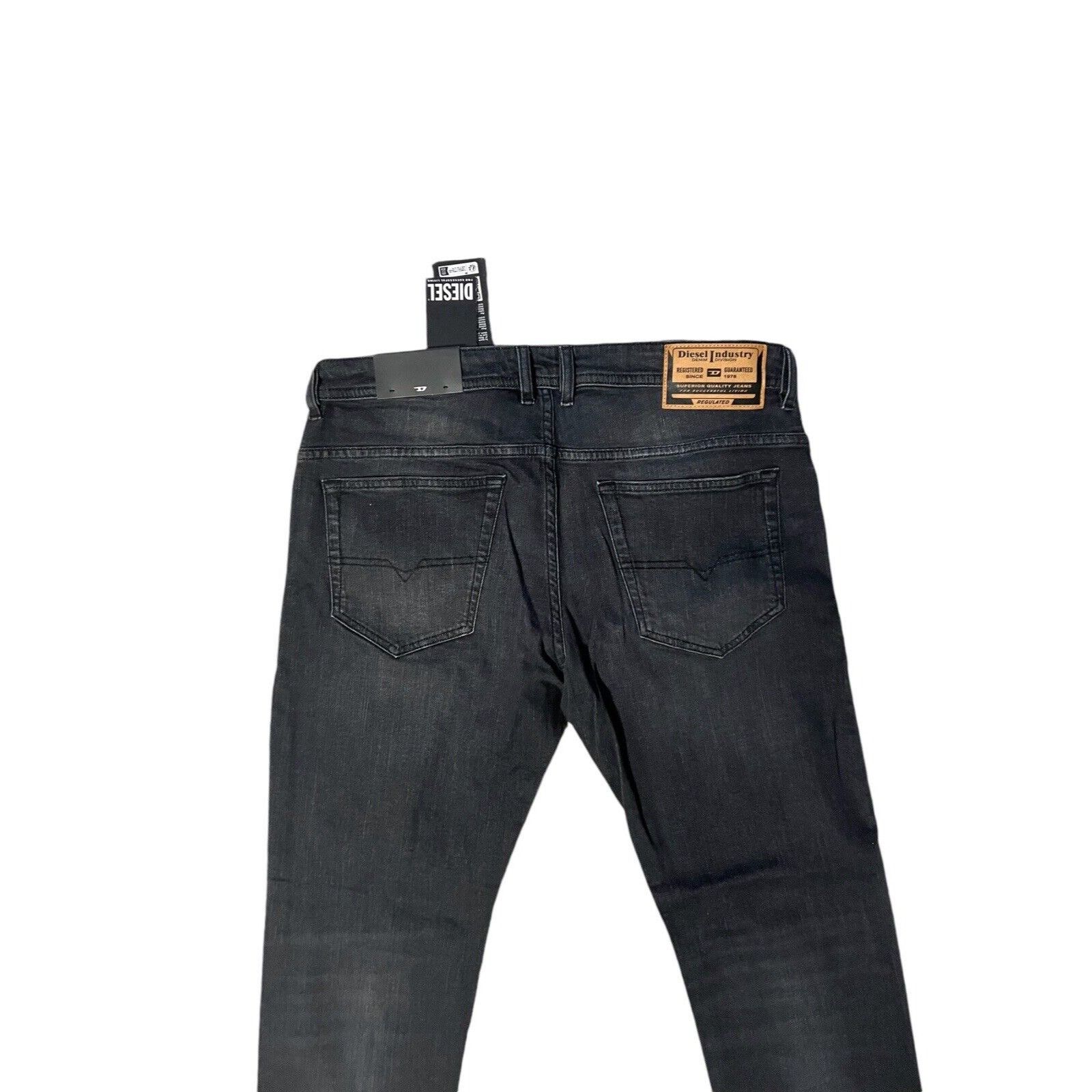 Diesel Diesel Mens Thommer Slim Fit Jeans RM063 Black Size 36/32 Size US 36 / EU 52 - 5 Thumbnail