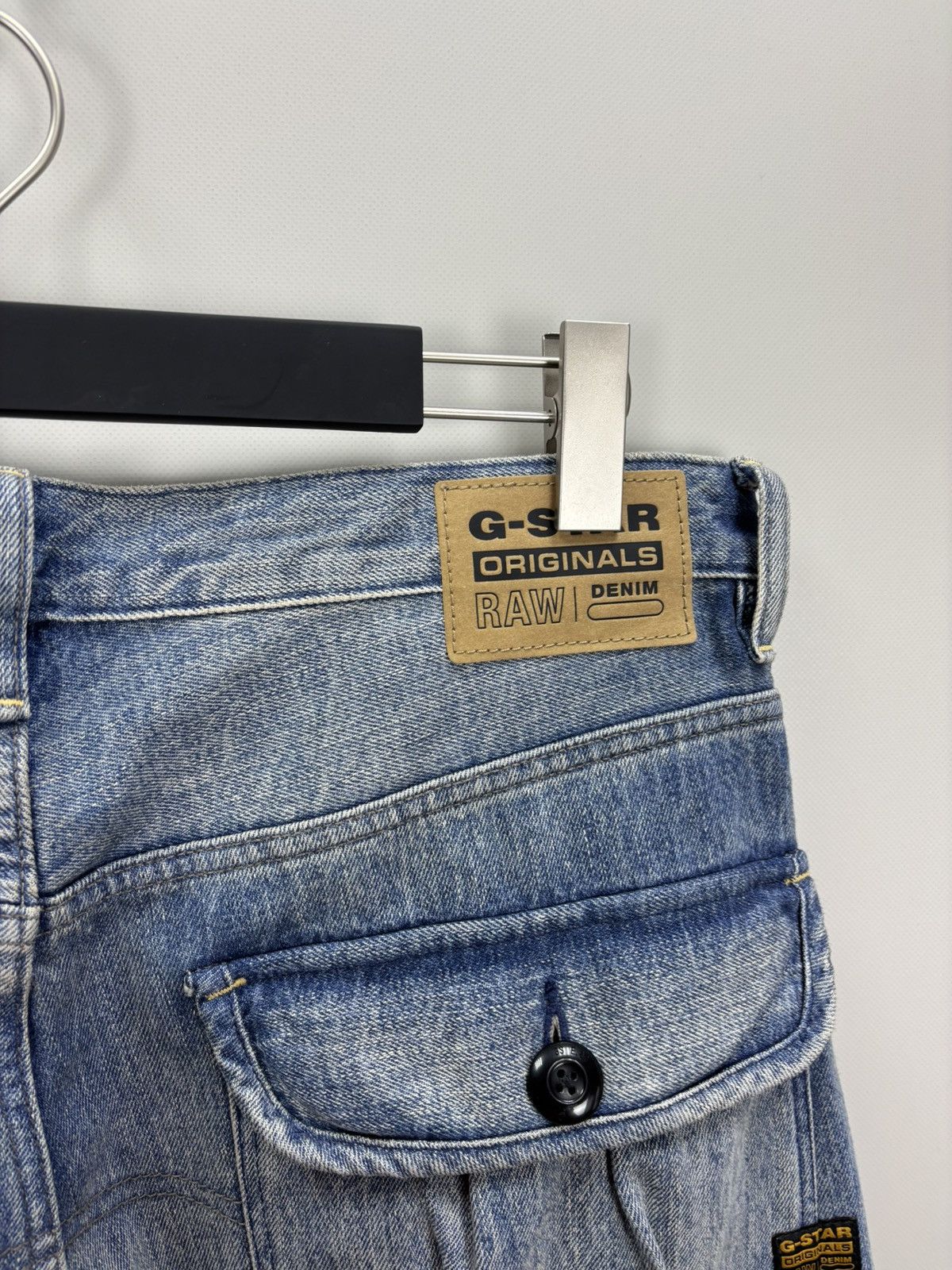 G-Star Mens cargo jeans G Star Raw Size 33/34 Color Blue Size US 34 / EU 50 - 9 Thumbnail