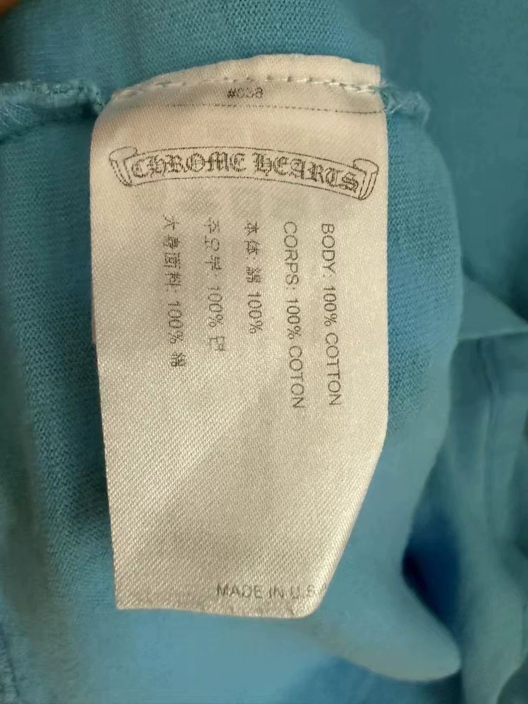 Chrome Hearts Chrome Hearts CH Blue Mattboy Long-Sleeved Sweatshirt Size US L / EU 52-54 / 3 - 4 Thumbnail
