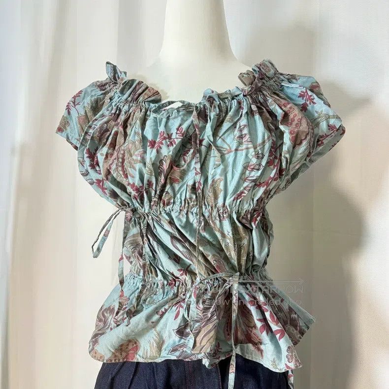 Vivienne Westwood Vivienne Westwood Deformed Print Drawstring Design Top Size M / US 6-8 / IT 42-44 - 2 Thumbnail
