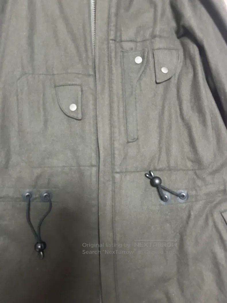 Yohji Yamamoto Yohji Yamamoto Wool Windbreaker coat Size US M / EU 48-50 / 2 - 2 Thumbnail