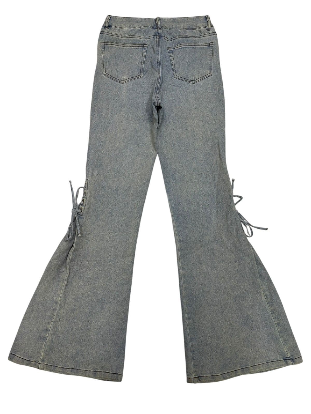 Le Grande Bleu (L.G.B.) 💥FLARE JEANS LACE UP IFSIXWASNINE LGB STYLE JEANS Size US 26 / EU 42 - 10 Thumbnail