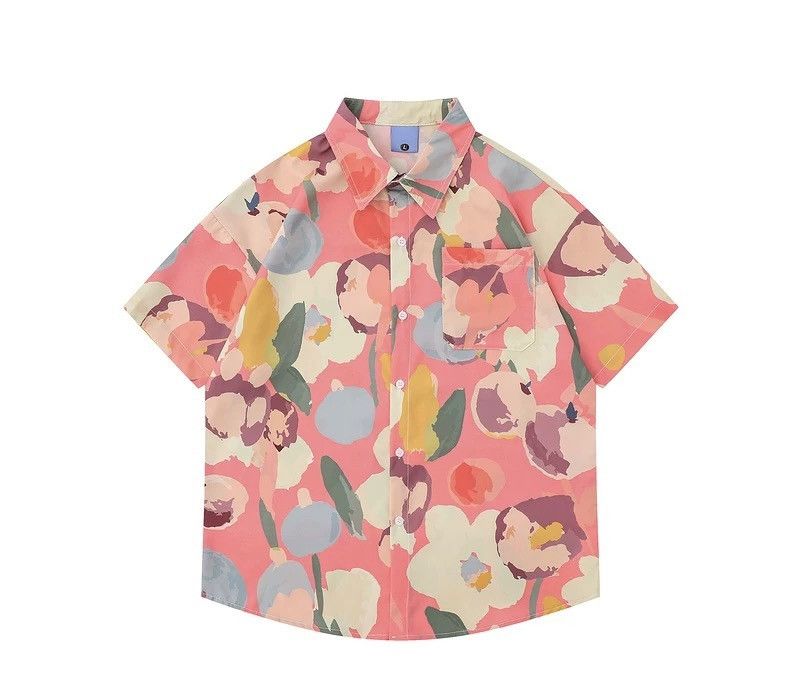 Other Graffiti Button Up Short Sleeve Shirt Size US M / EU 48-50 / 2 - 11 Thumbnail