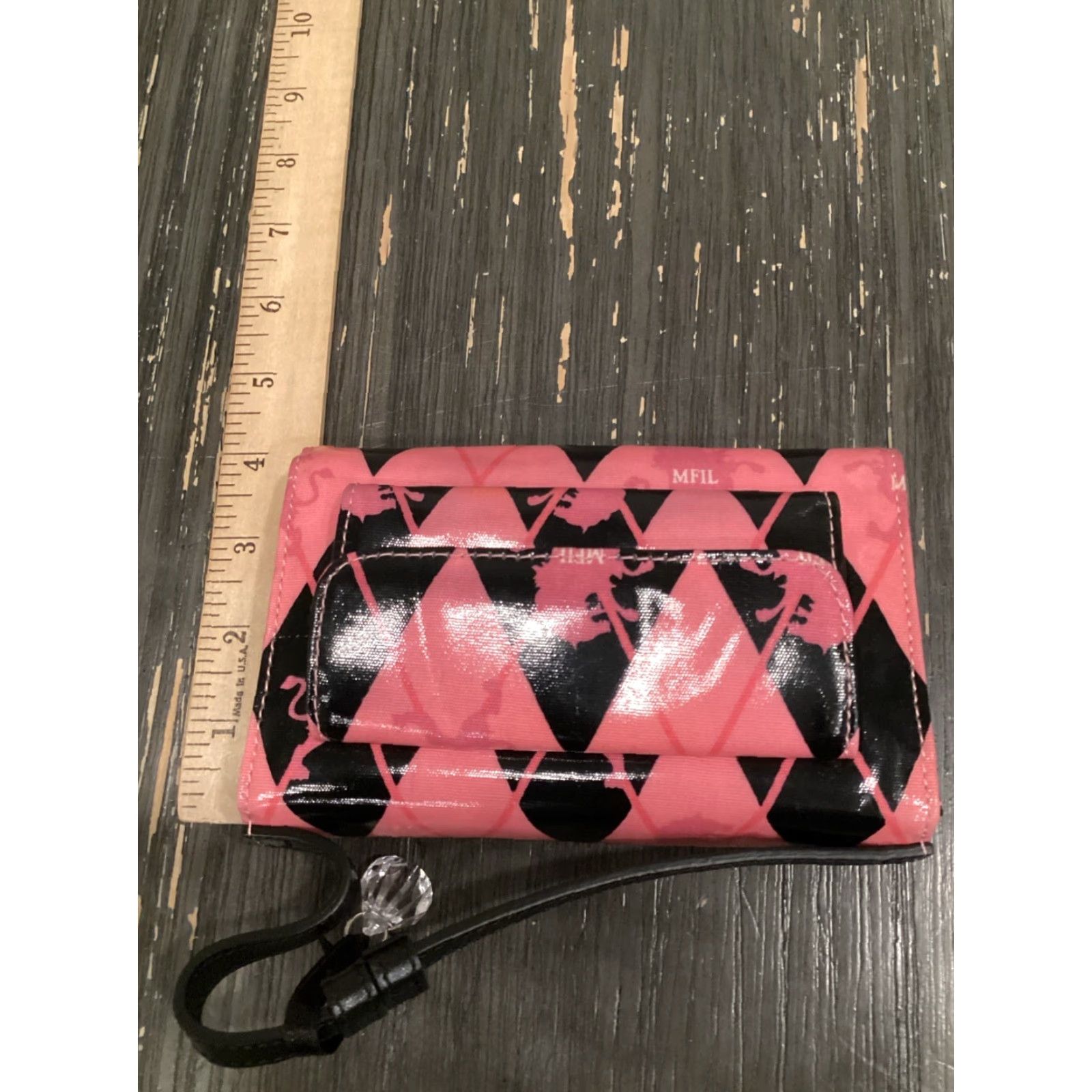 Vintage VINTAGE My Flat in London Jan Haedrich Mini Bag Shirt Unisex Adults Pink Quilted Canvas Bag - Size ONE SIZE - 3 Thumbnail