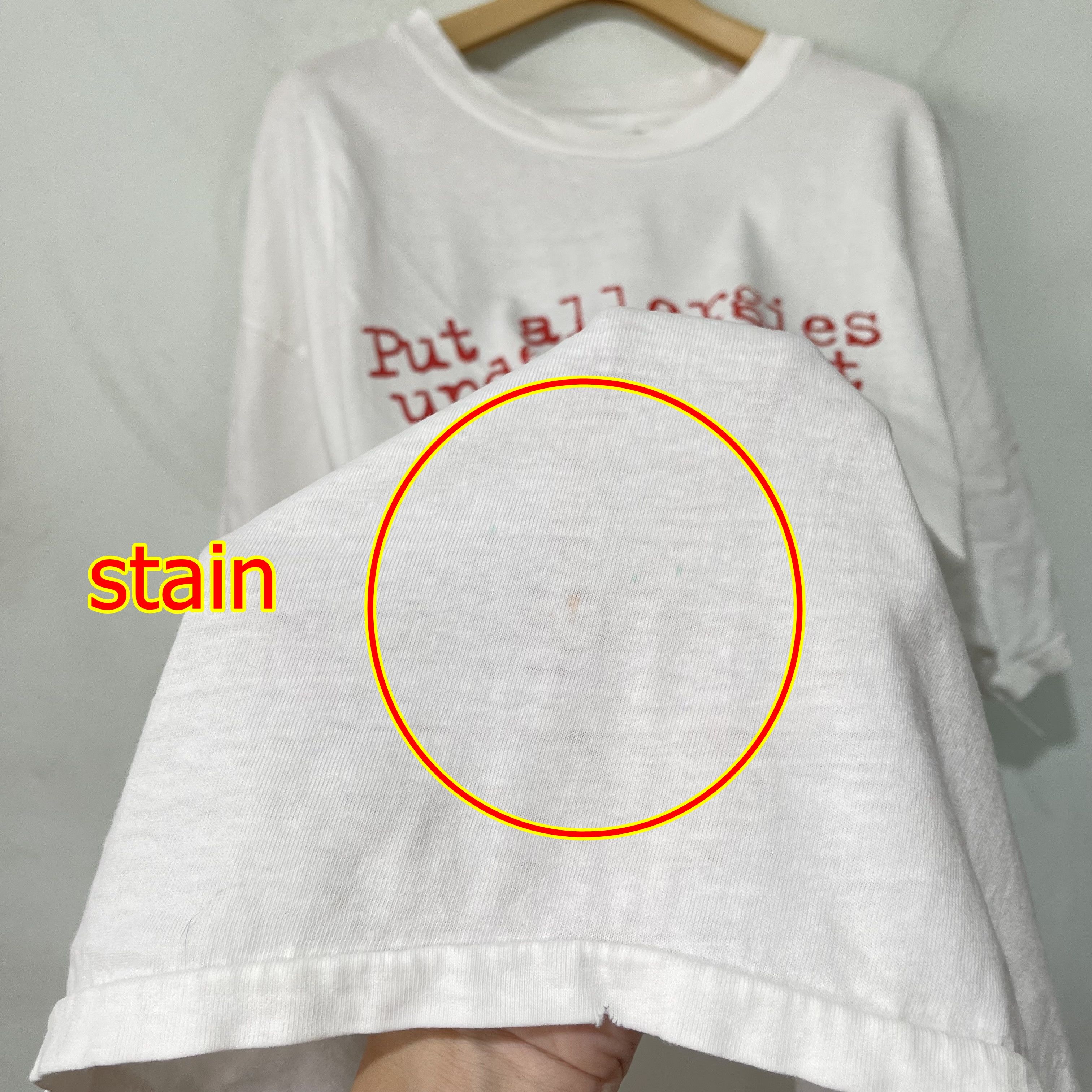 Vintage Vintage 90s Poly Histine D Antihistamine Cartoon T-Shirt Size US XL / EU 56 / 4 - 7 Thumbnail