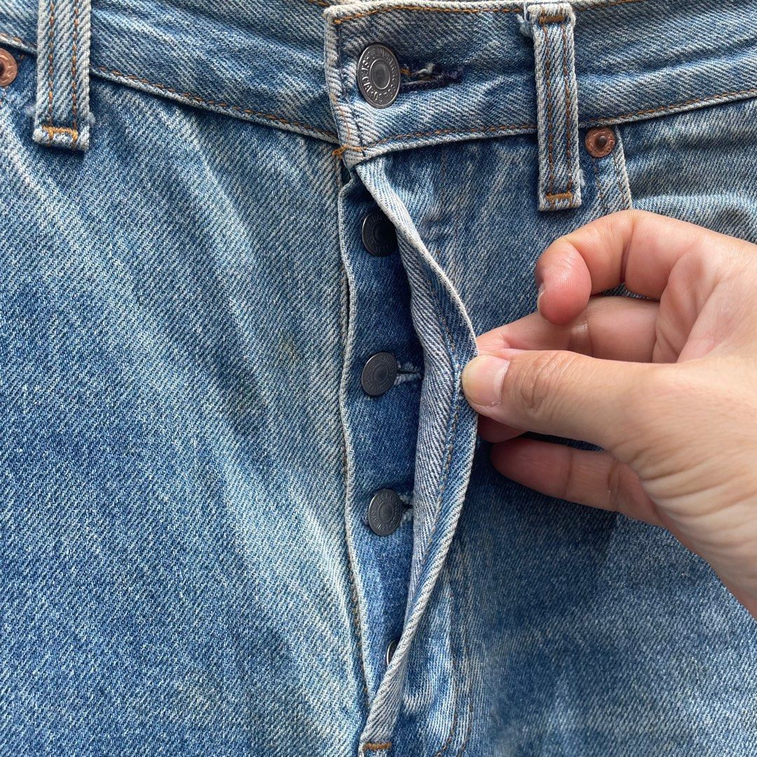 Levi's × Levi's Vintage Clothing × Vintage Size 30 Vintage Levis 501 Jeans Denim USA Size US 30 / EU 46 - 6 Thumbnail
