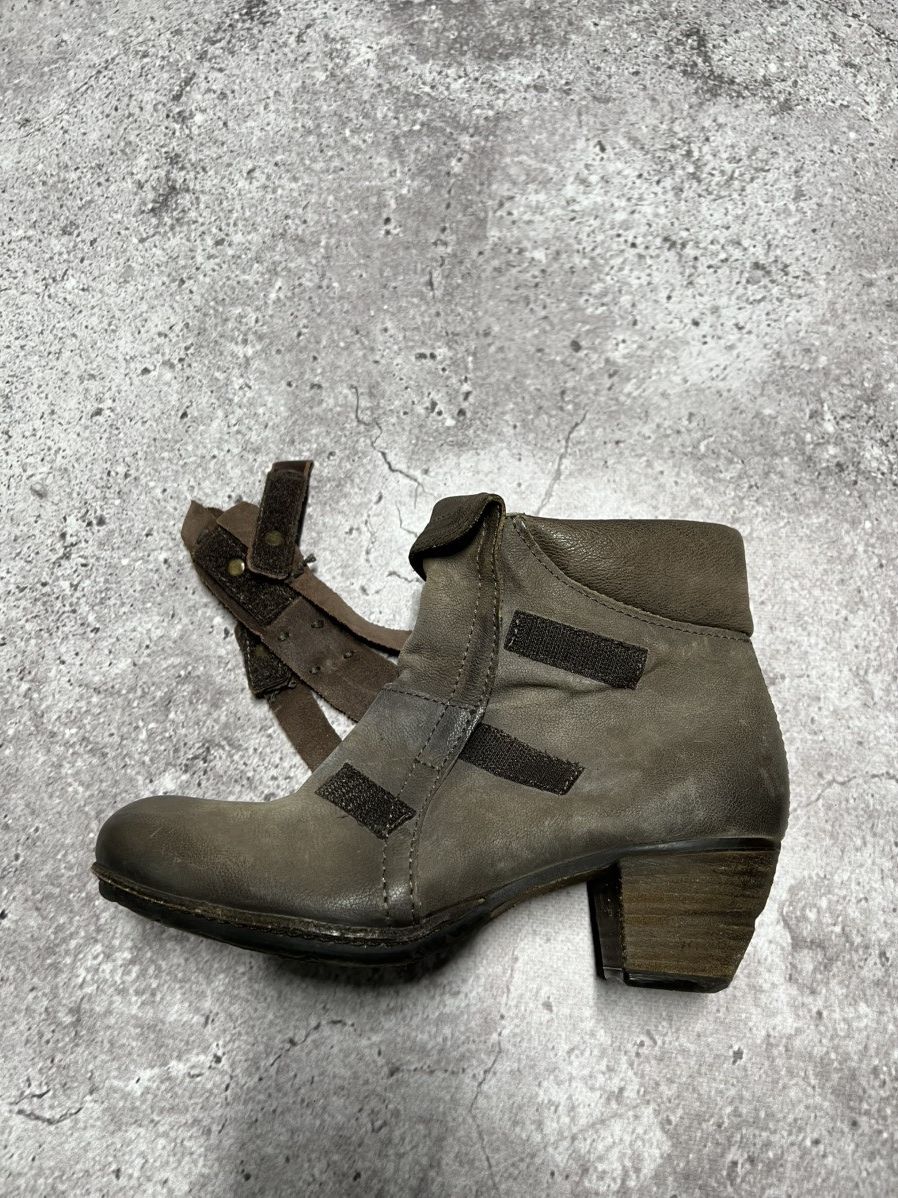 A.S.98 A.S.98 Brown Leather Avantgarde Boho Grunge Boots Size: 39 Size US 9 / IT 39 - 10 Thumbnail