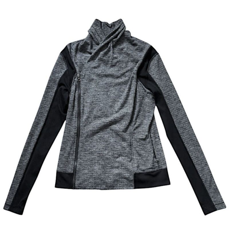 Lululemon Lululemon Grey Zip Up Athletic Sweatshirt | Size 12 Size XL / US 12-14 / IT 48-50 - 1 Thumbnail