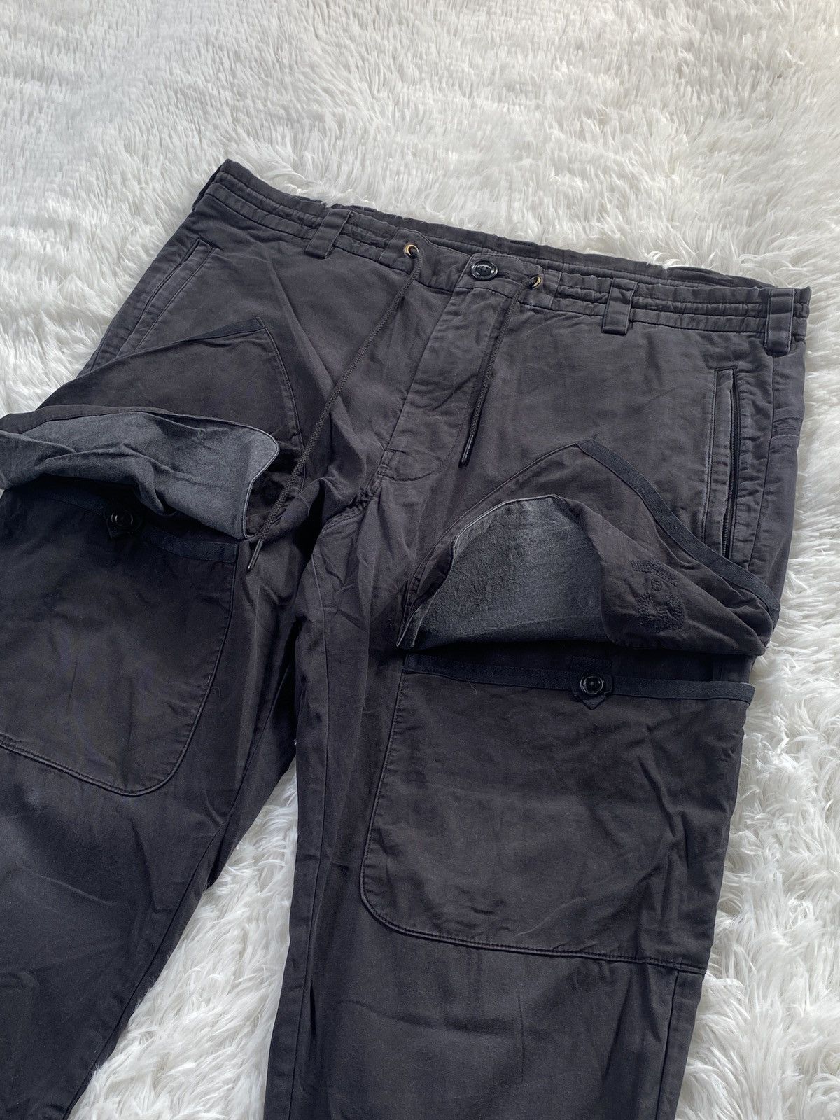 Yohji Yamamoto Vintage Y-3 Yohji Yamamoto x Adidas Cargo Pants Size US 37 - 13 Thumbnail