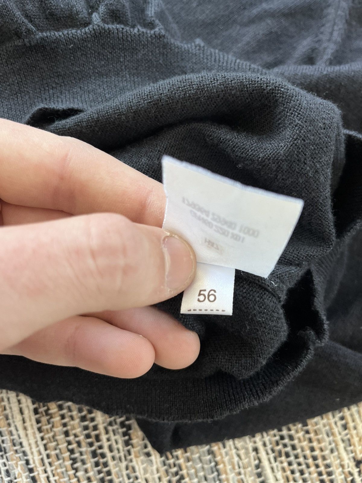 Gucci Vintage Gucci Tom Ford Wool Turtleneck Black Minimalistic Size US XXL / EU 58 / 5 - 12 Thumbnail