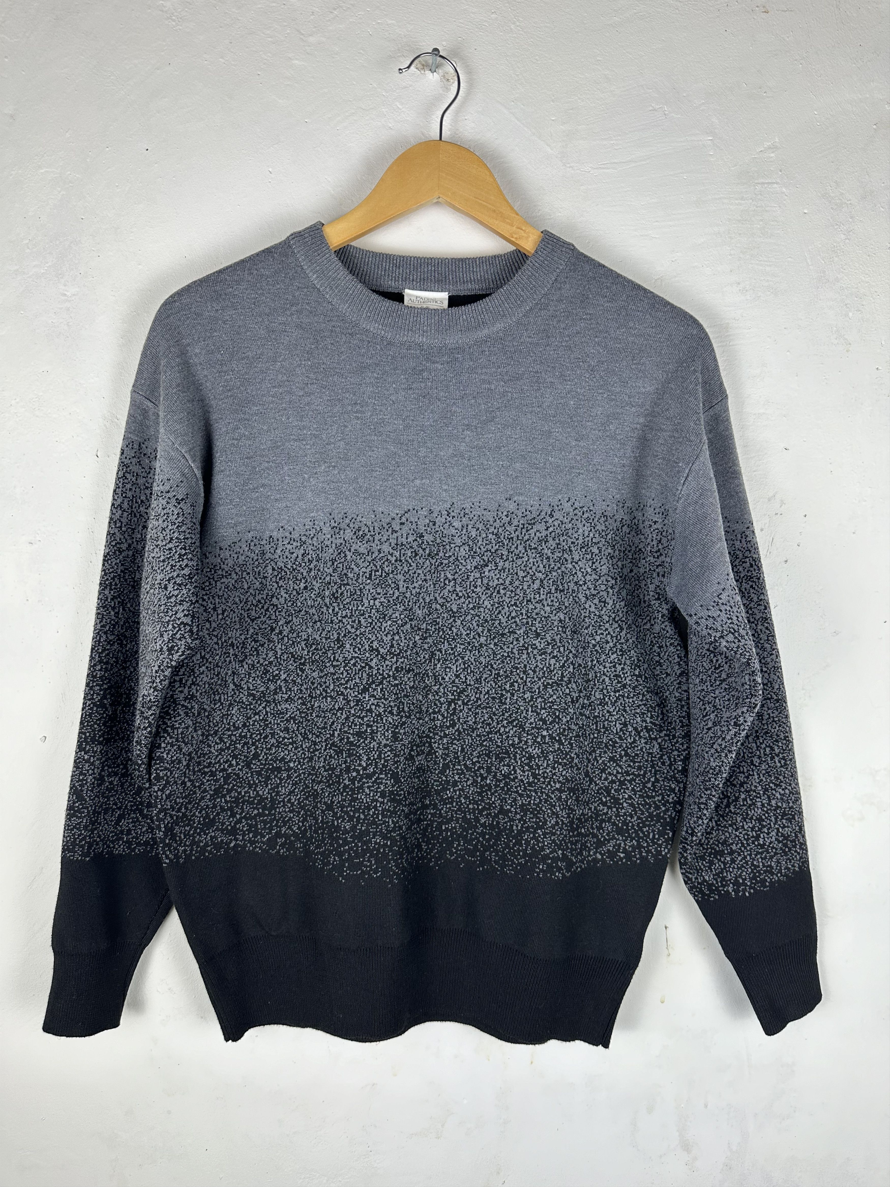 Japanese Brand SWEATSHIRTS MOHAIR STYLE STREETWEAR GREY BLACK Size US S / EU 44-46 / 1 - 1 Thumbnail