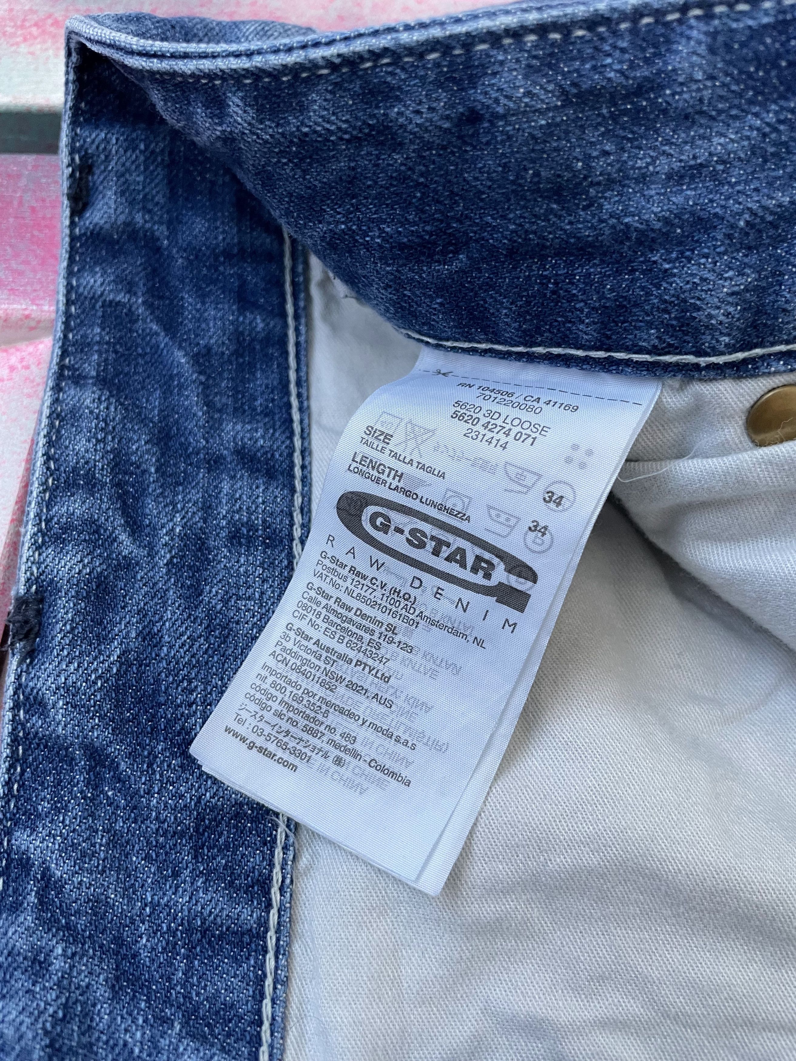 G-Star Vintage Y2K G-star Baggy pants Size US 34 / EU 50 - 3 Thumbnail