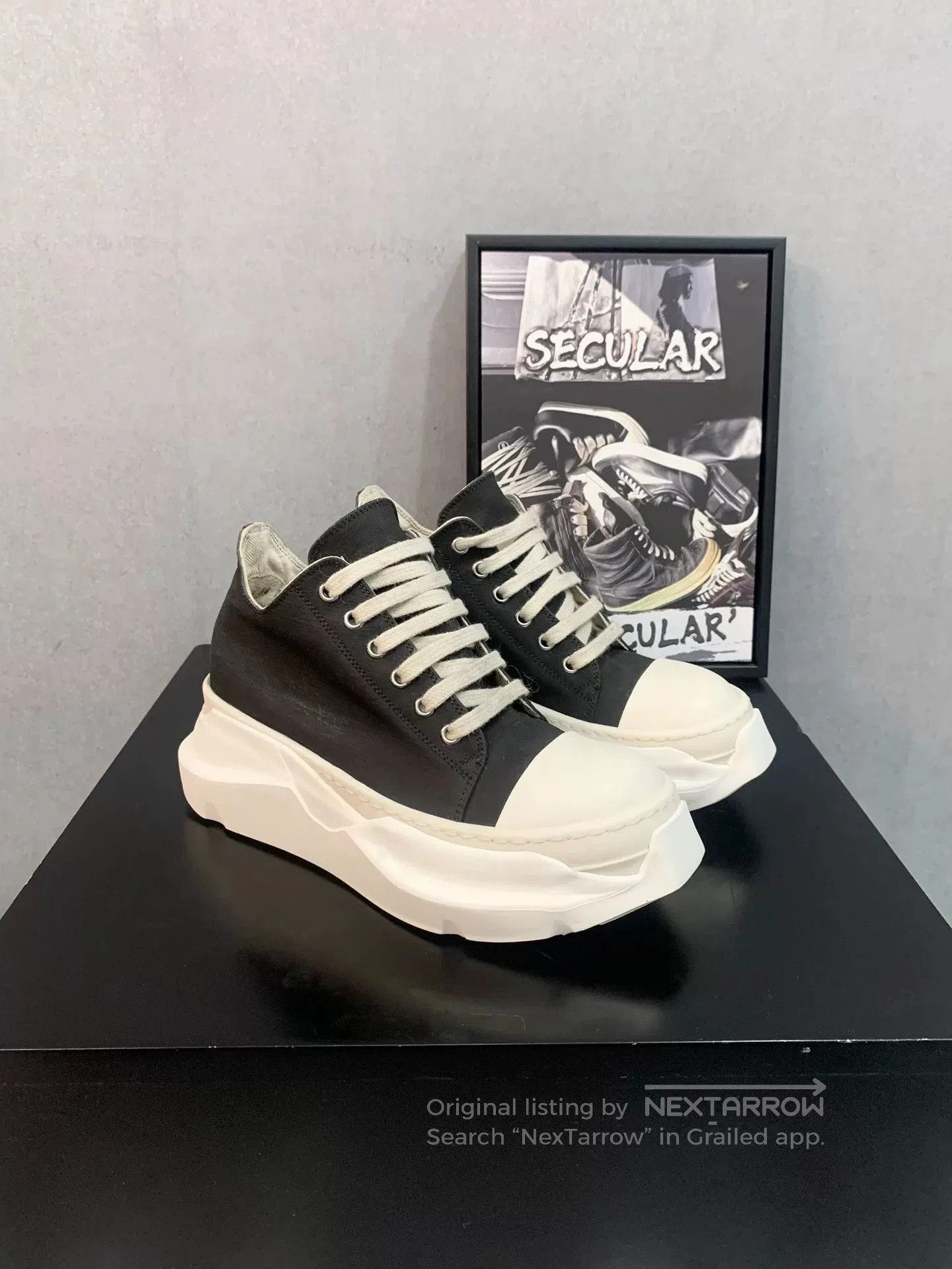 Rick Owens Drkshdw Rick Owens Low. Size US 5 / IT 35 - 2 Thumbnail